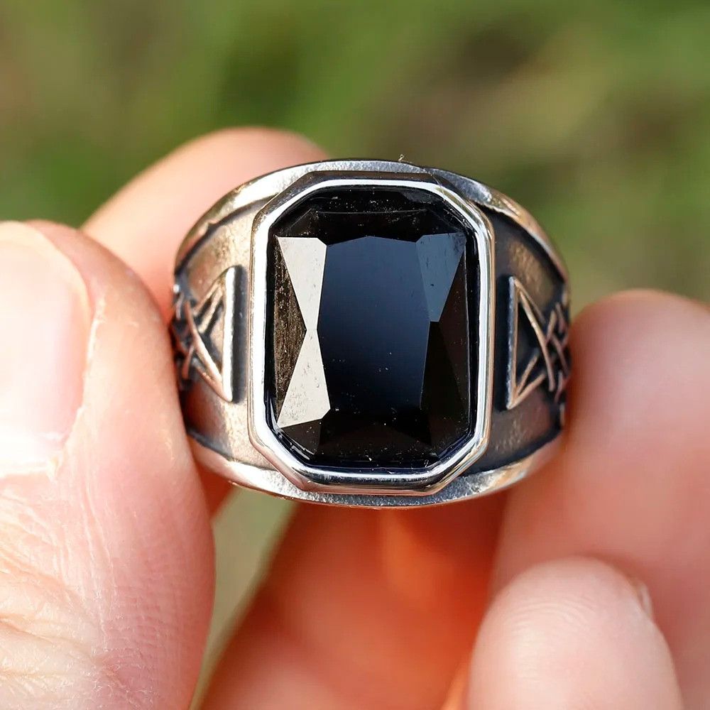 Jewelry Lucifer Satan Ring Streetwear Jewelry Fashion Gift Size ONE SIZE - 3 Thumbnail