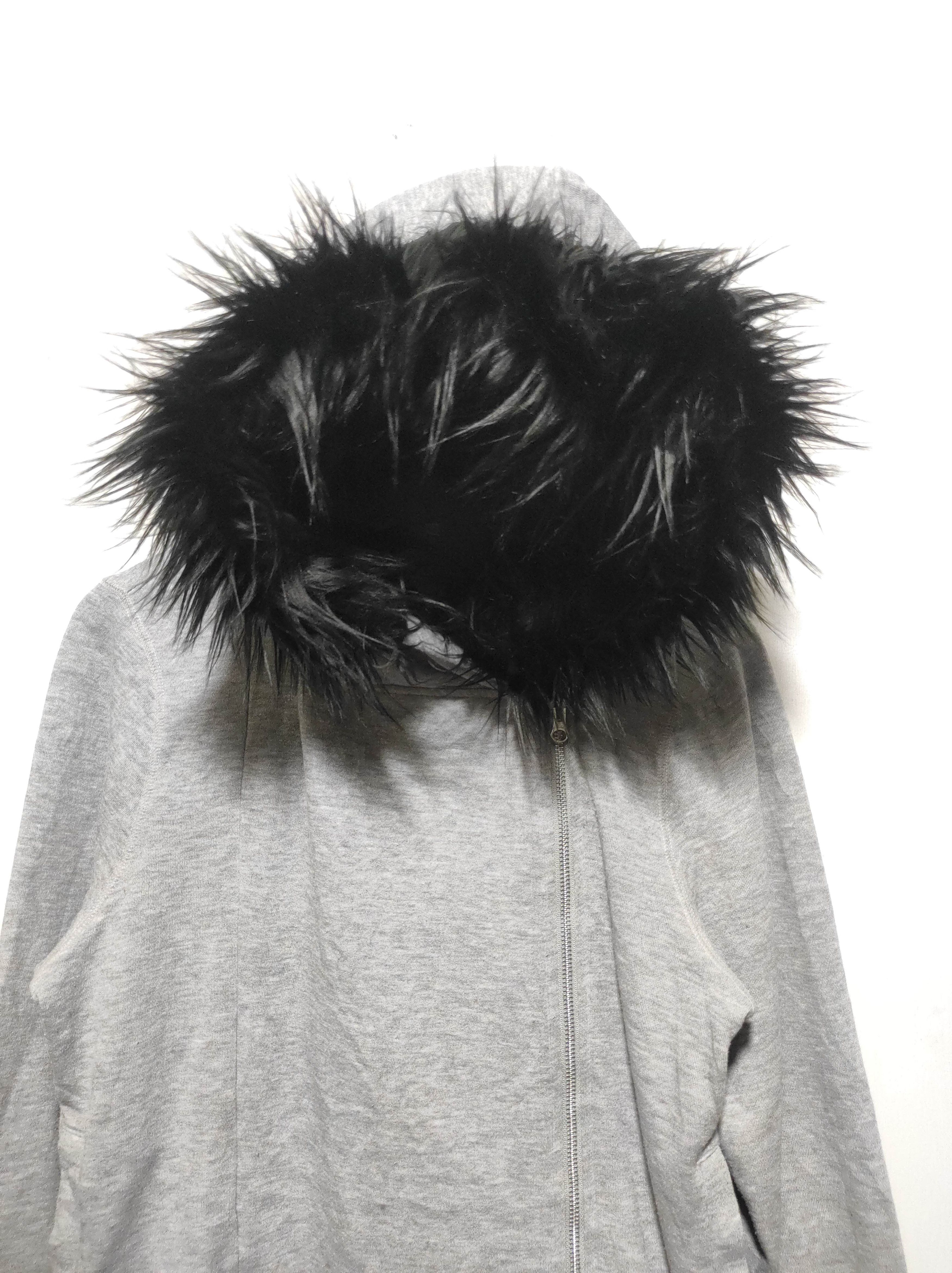 Hysteric Glamour N' Asymetrical Zip Fur Hoodie LGB IfSixWasNine style Size US M / EU 48-50 / 2 - 2 Thumbnail