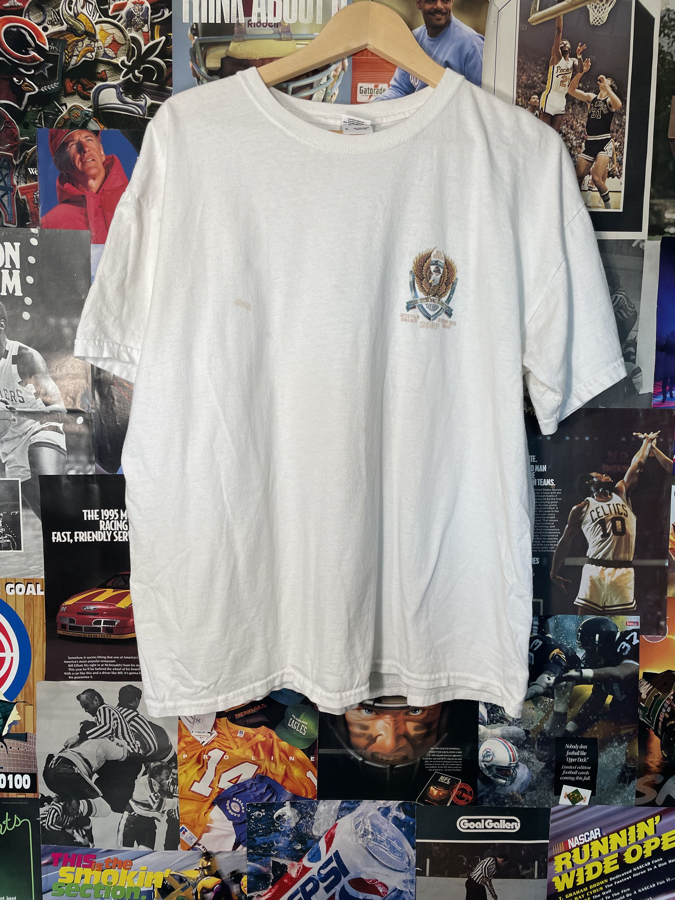 Harley Davidson × Vintage 2007 Myrtle Beach Harley Tee Size US XL / EU 56 / 4 - 1 Thumbnail