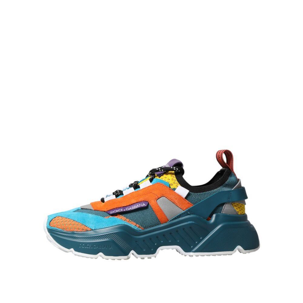 Dolce & Gabbana Dolce & Gabbana Multicolor Low Top Daymaster Sneakers Shoes Size US 6.5 / EU 39-40 - 6 Thumbnail