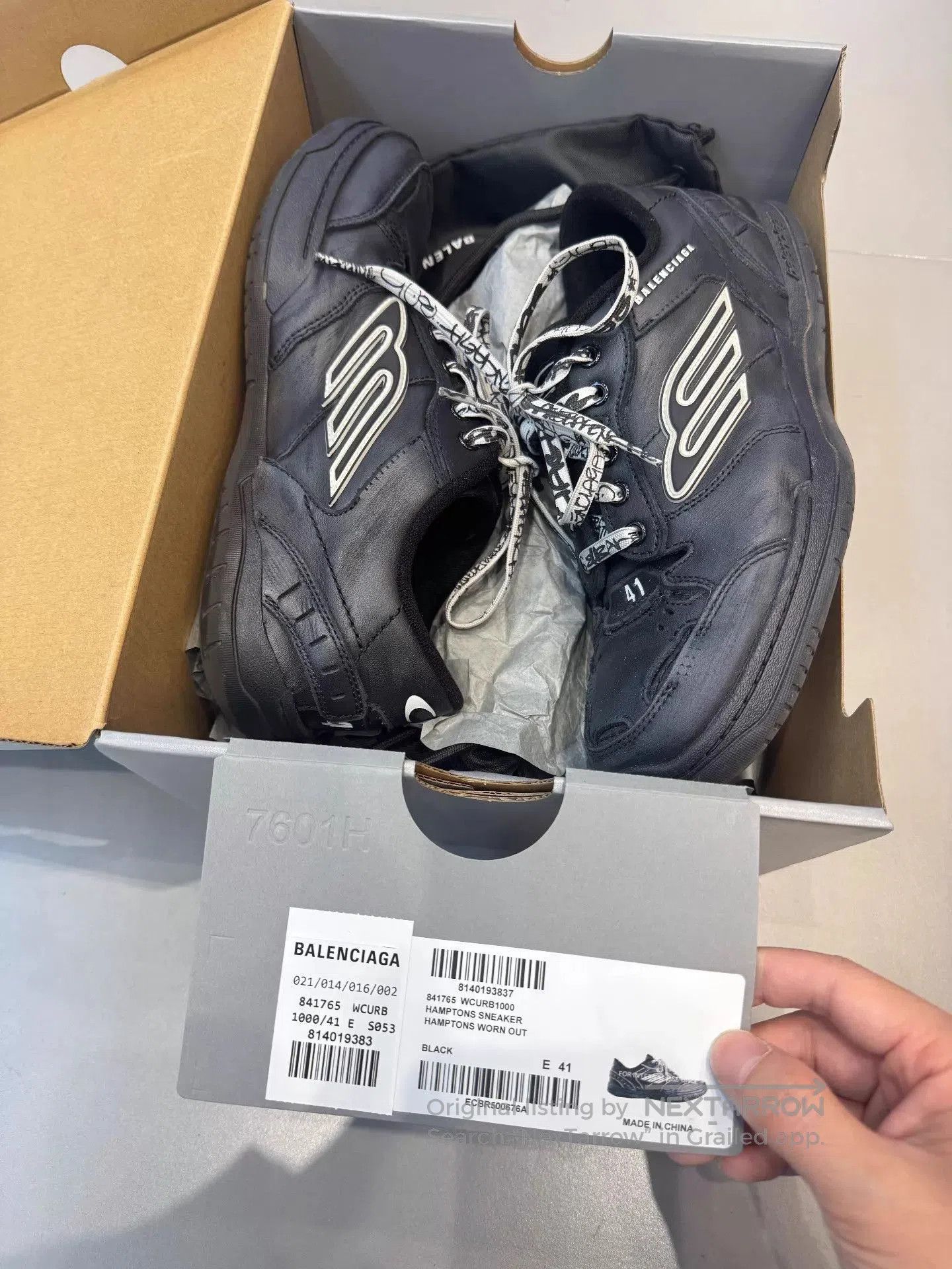 Balenciaga Black Low. Size US 8 / EU 41 - 6 Thumbnail