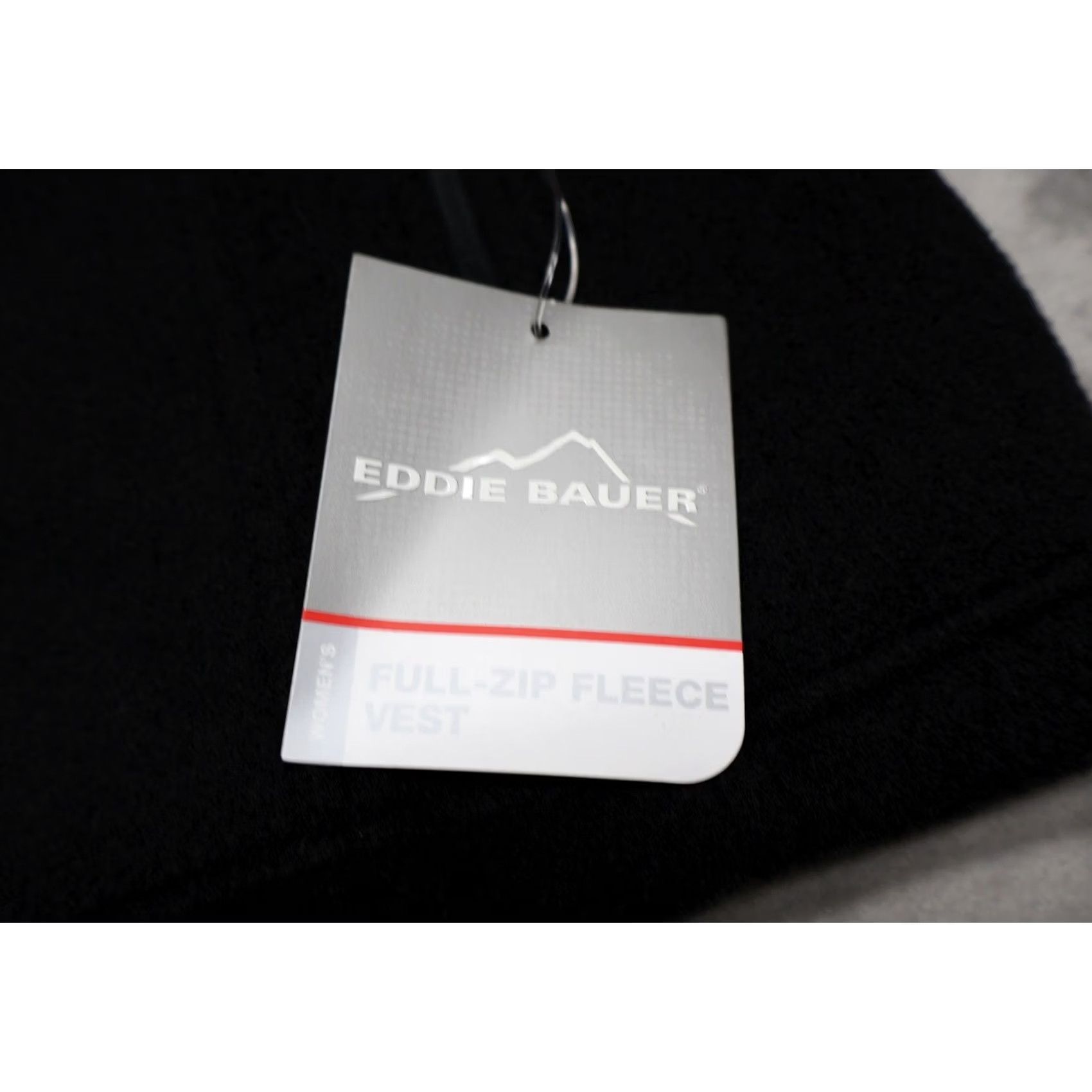 Eddie Bauer Eddie Bauer Vest Women Medium Black Full Zip Fleece Mock Neck Lightweight NEW Size M / US 6-8 / IT 42-44 - 2 Thumbnail