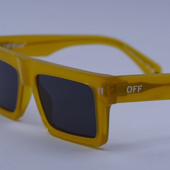 Off-White Off-White OERI13Z CHANDLER ­1807 Sunglasses Yellow Square Size ONE SIZE - 10 Thumbnail