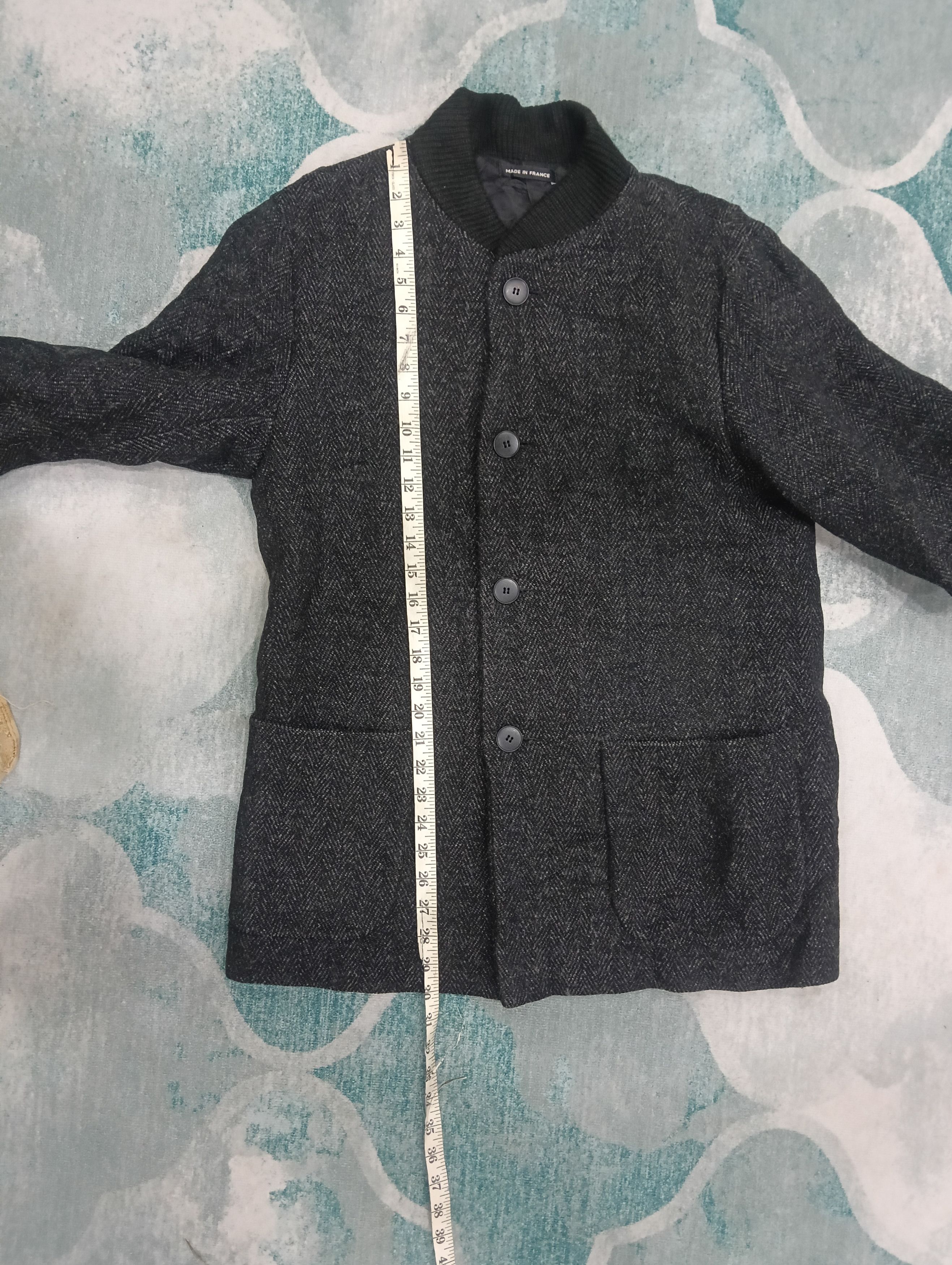 Vintage × agnes b. Vintage Agnes B Wool Jacket Buttons Up Size US L / EU 52-54 / 3 - 16 Thumbnail