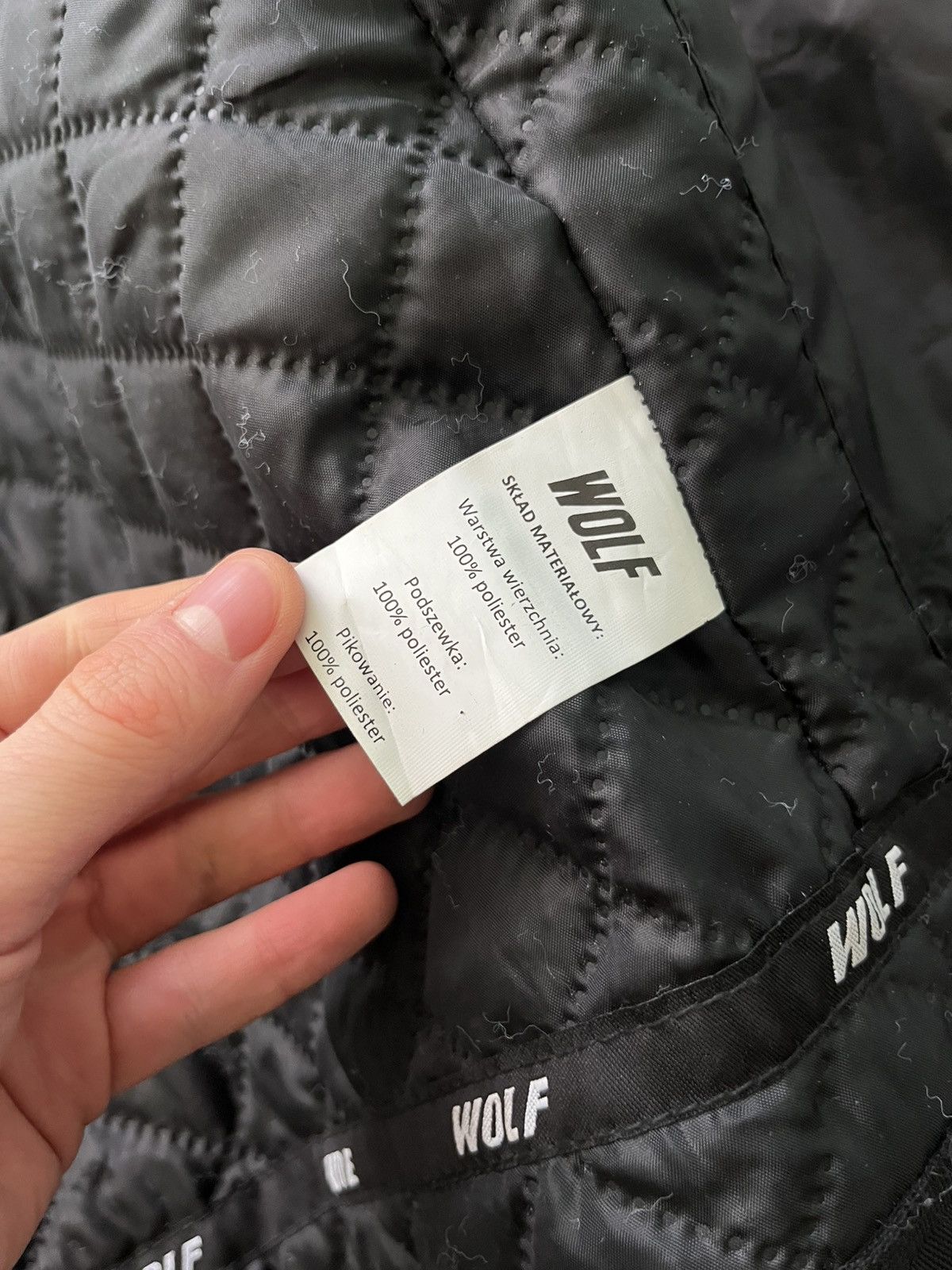 Vintage Wolf Wear Without Fear Vintage Leather Moto Jacket Black Size US XXL / EU 58 / 5 - 12 Thumbnail