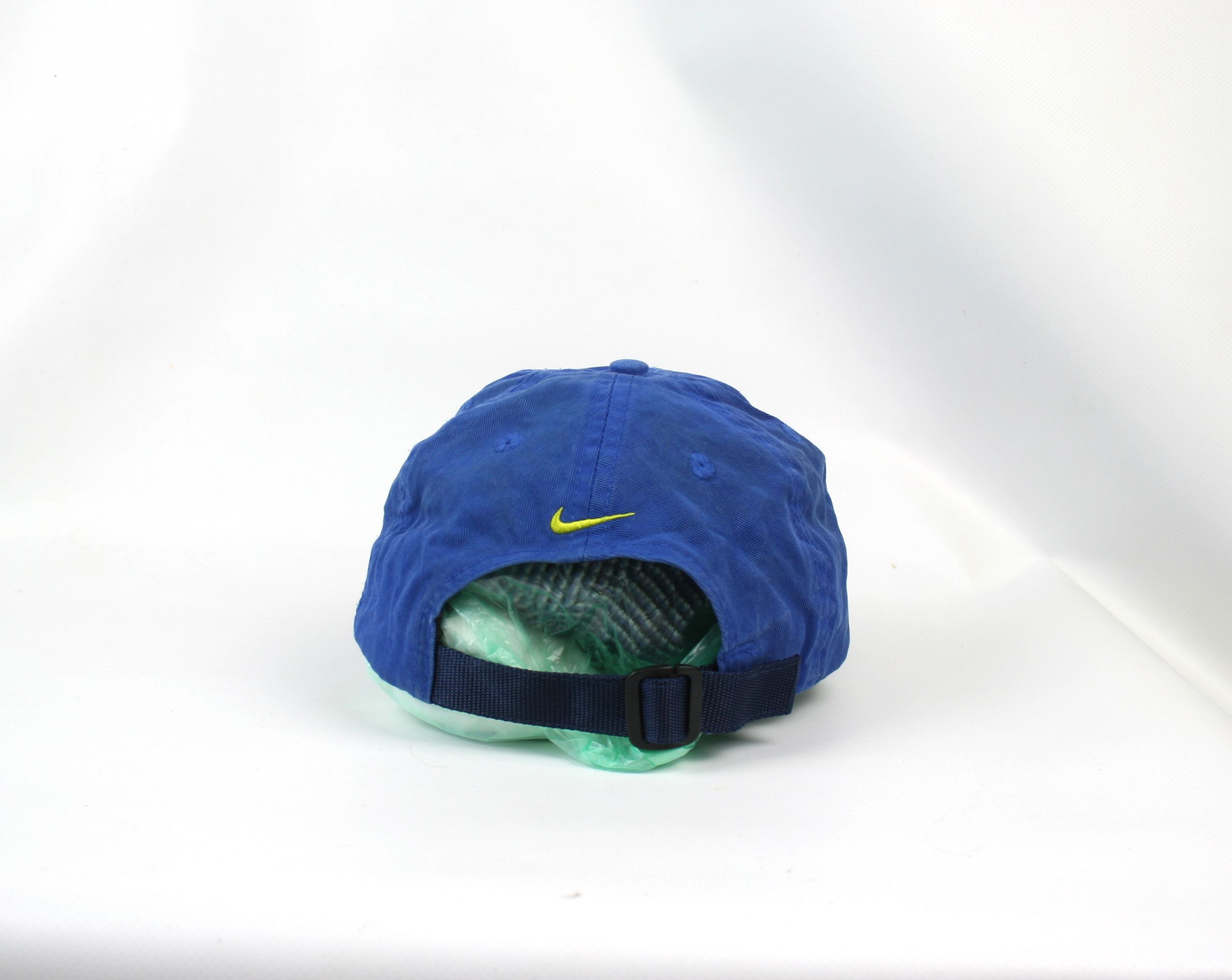 Nike 90S Swoosh Logo Cap Vintage Size ONE SIZE - 6 Thumbnail