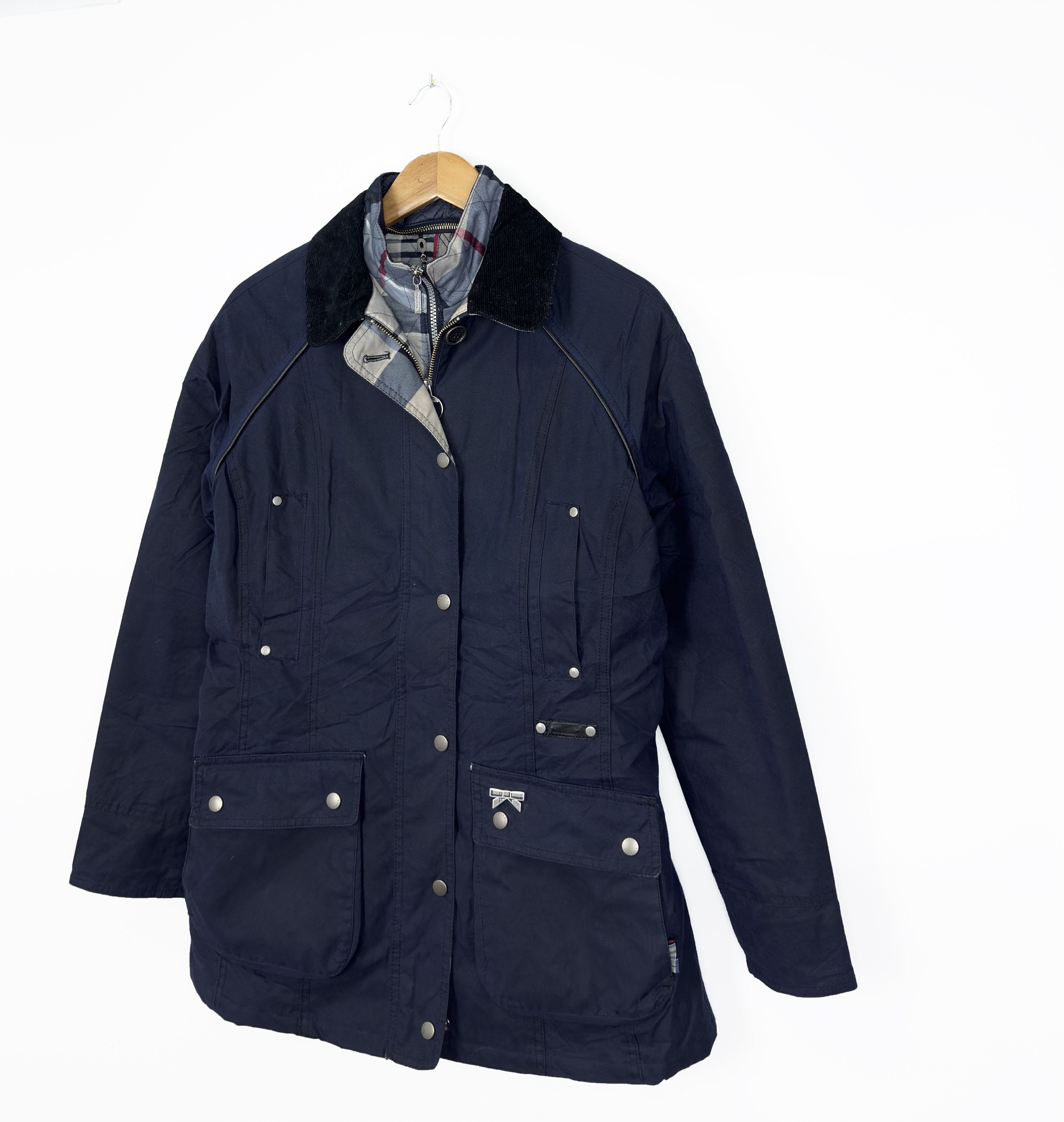 Barbour Barbour Tantallon Wax Waxed Dress Tartan Womens Jacket Size M / US 6-8 / IT 42-44 - 3 Thumbnail
