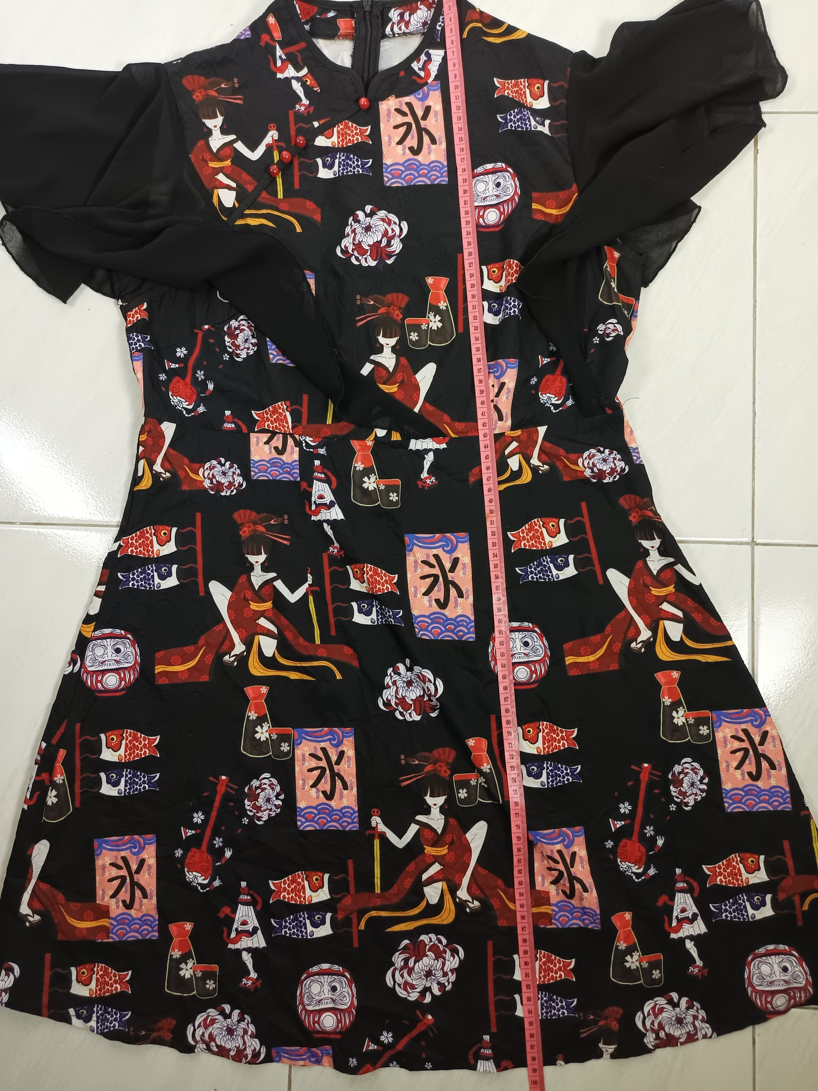 Japanese Brand ZEALIVE Japan Dress Size XXL / US 16-18 / IT 52-54 - 11 Thumbnail