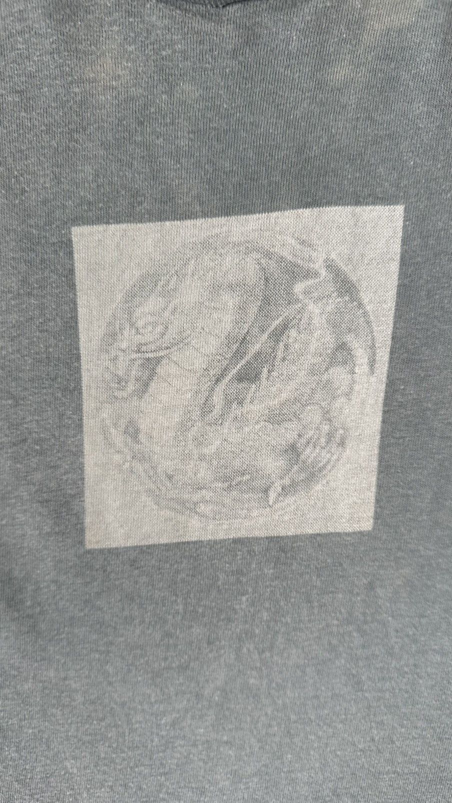 Vintage VINTAGE DRAGED HEADED TEE Size US S / EU 44-46 / 1 - 2 Thumbnail