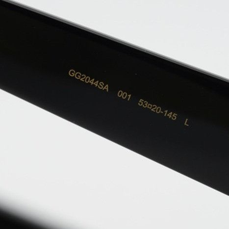 Gucci Gucci GG2044SA 001 Women Sunglasses Black Cat Eye Frame Size ONE SIZE - 9 Thumbnail