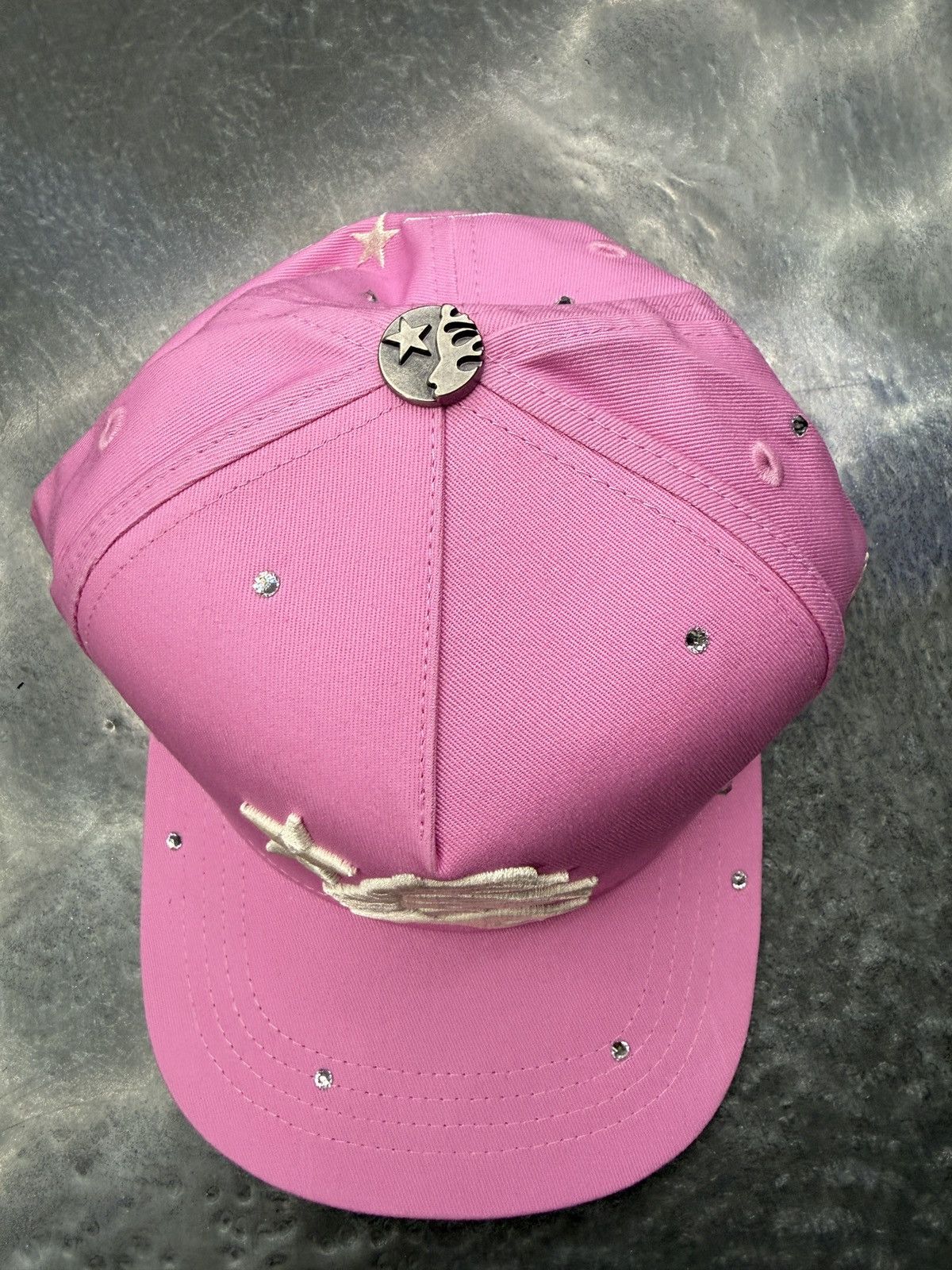 HELLSTAR Hellstar OG Logo Rhinestone Snapback Size ONE SIZE - 3 Thumbnail