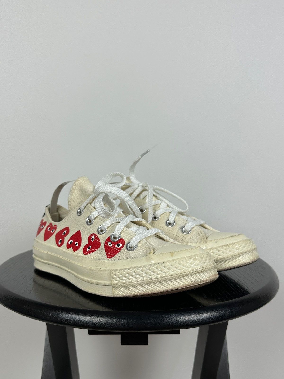 Comme des Garcons Comme Des Garçons x Chuck Taylor Converse All Star Low Top Size US 5 / IT 35 - 11 Thumbnail