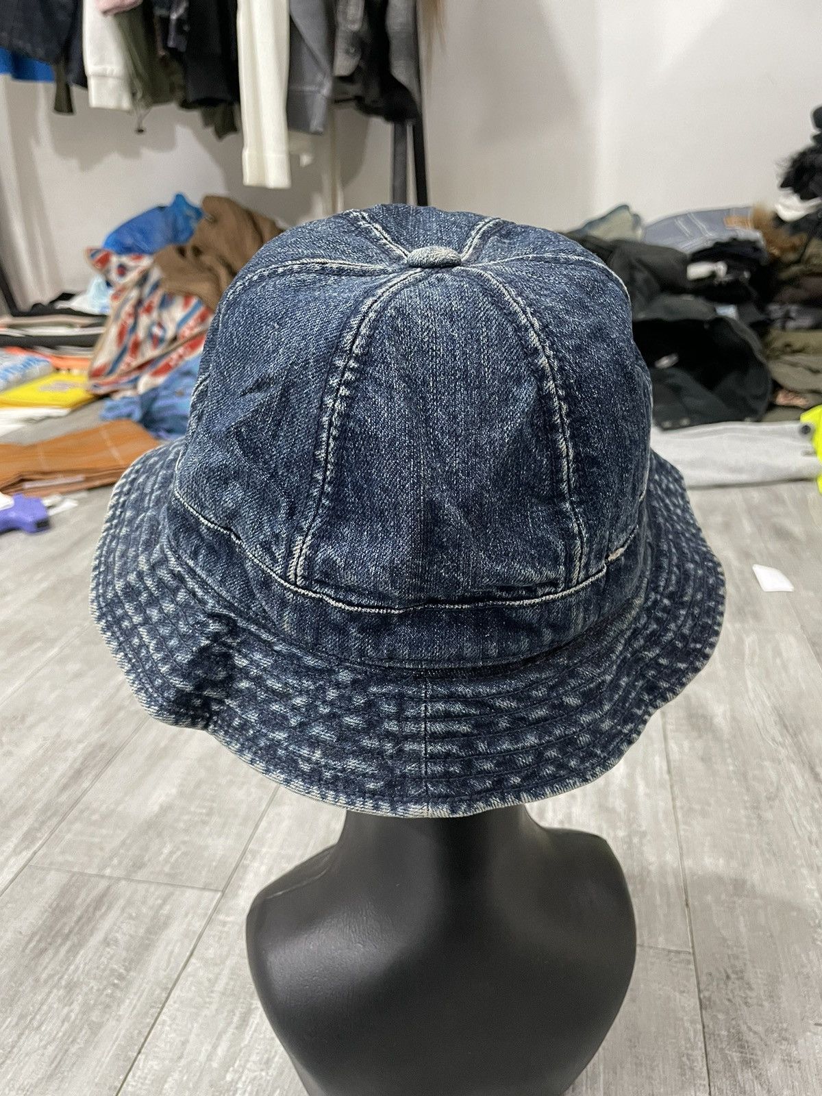 JW Anderson × Vintage J.W Anderson denim bucket hat kapital style Size ONE SIZE - 3 Thumbnail