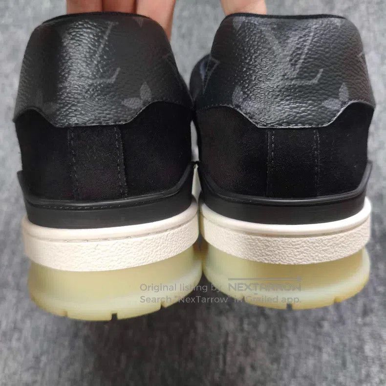 Louis Vuitton Louis Vuitton White and black presbyopia shoes Size US 9 / EU 42 - 5 Thumbnail