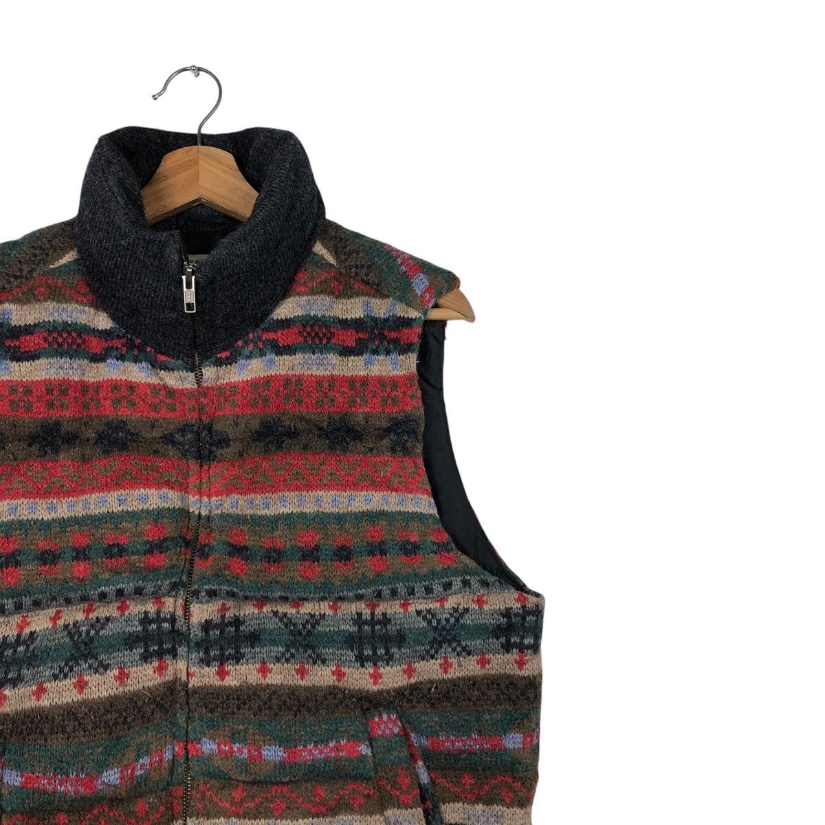 Issey Miyake 📌Vintage Mohair Design Wool Vest Jacket Global Work Rare Size US M / EU 48-50 / 2 - 7 Thumbnail