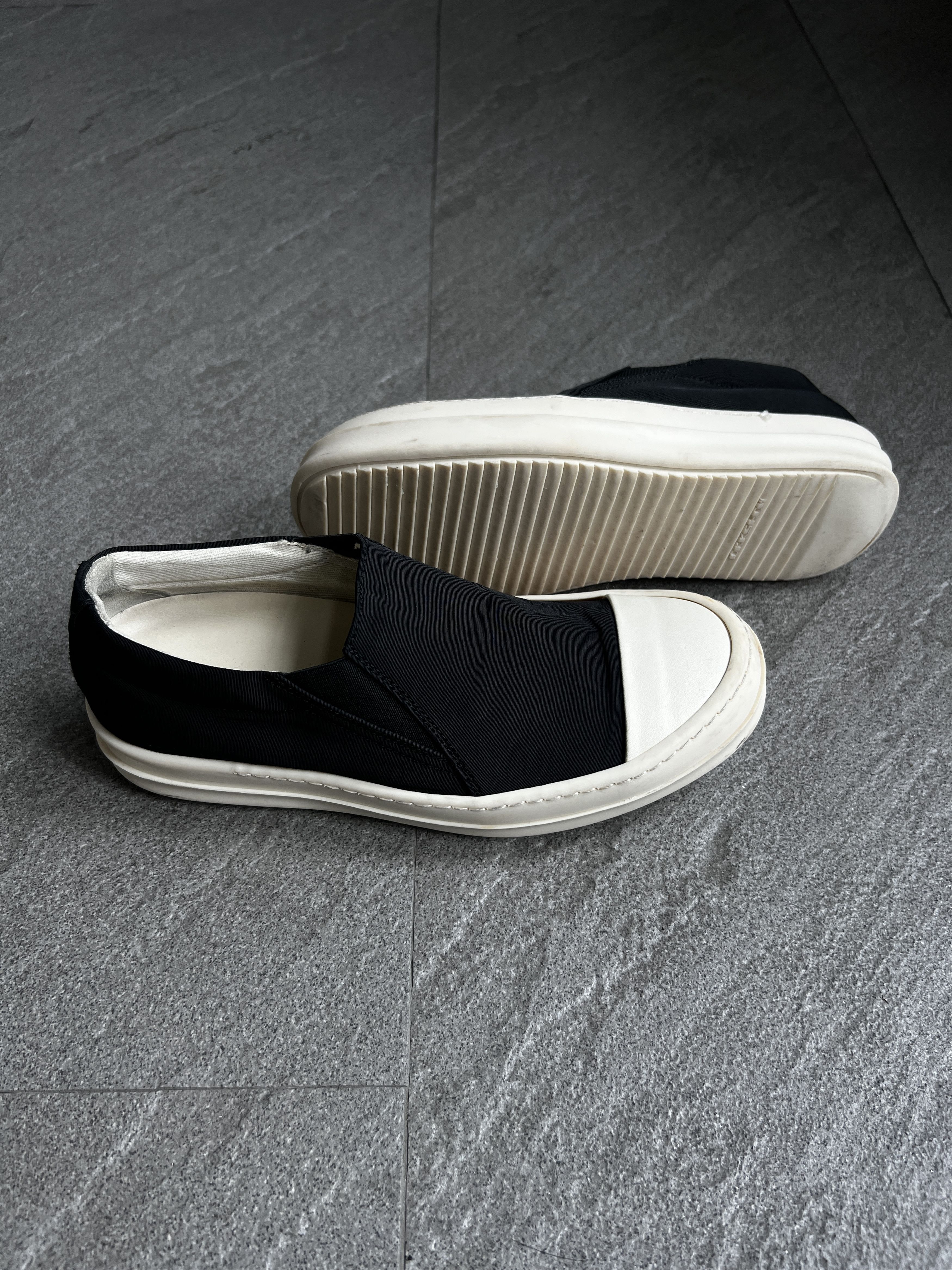 Rick Owens Drkshdw Rick Owens DRKSHDW Slip On Sneakers EU37.5 Size US 7.5 / IT 37.5 - 3 Thumbnail