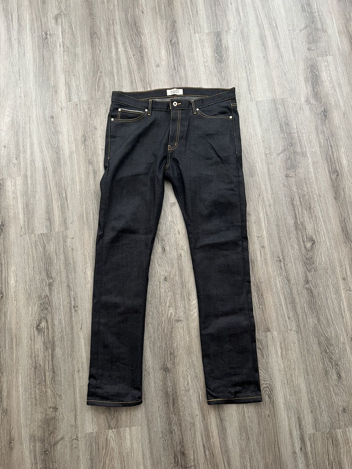 Deep Indigo Stretch Selvedge Jeans