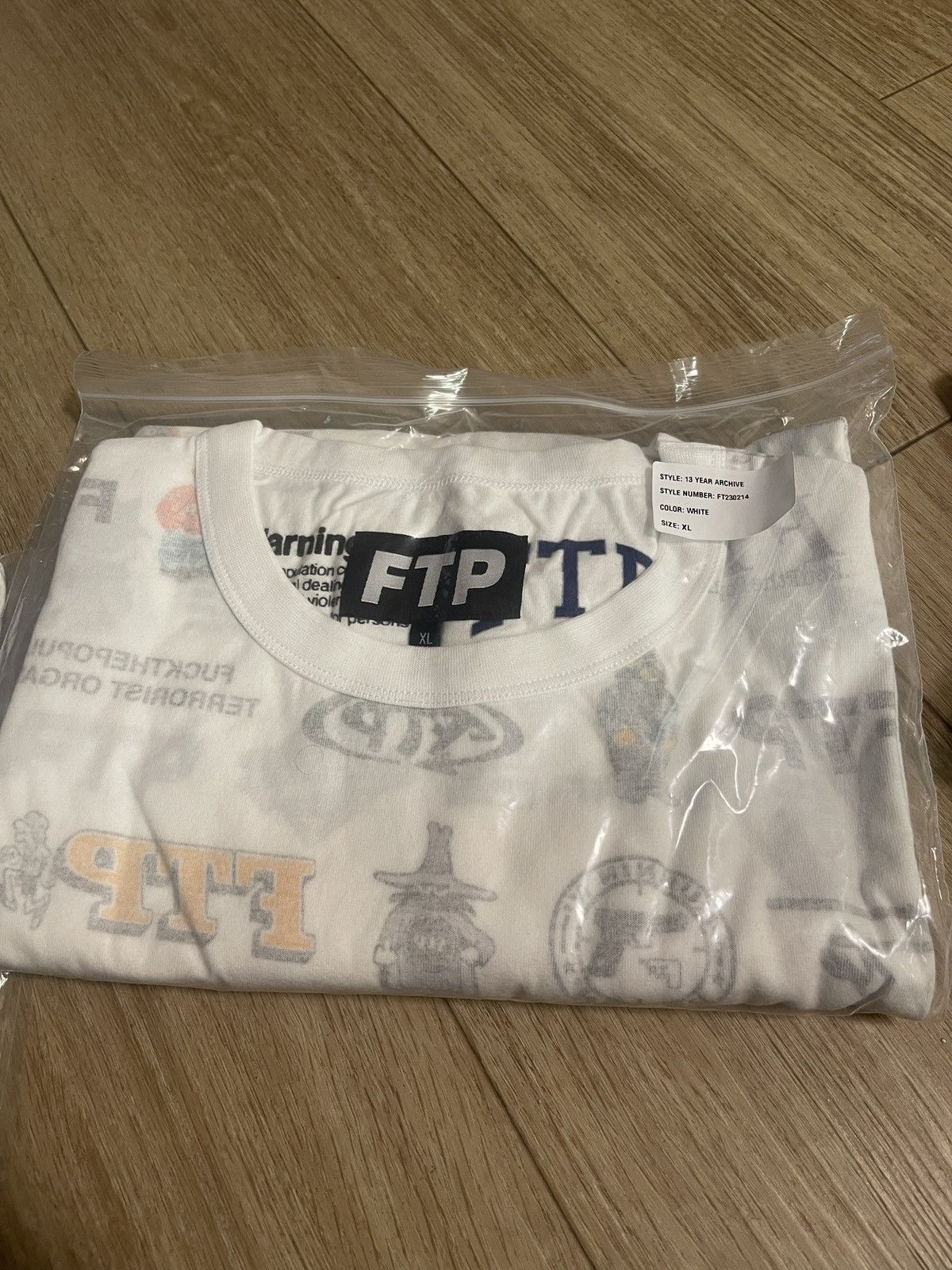 Fuck The Population FTP 13 Year Anniversary Tee Size US XL / EU 56 / 4 - 1 Thumbnail