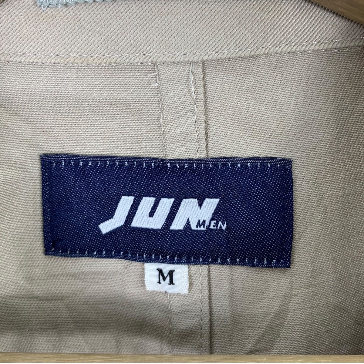 Japanese Brand × Vintage Vintage JUN MEN Japanese Brand Designer Long Coat Jacket Size US M / EU 48-50 / 2 - 7 Thumbnail