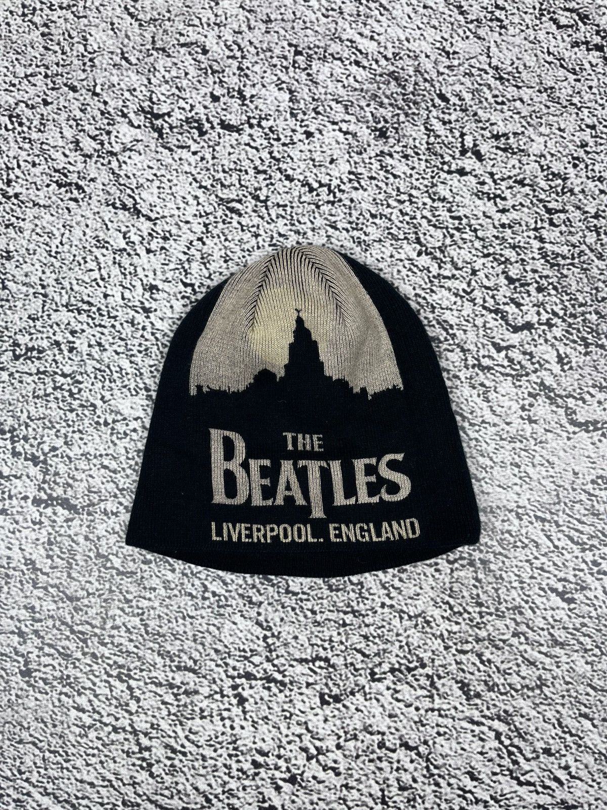 Band Tees Vintage The Beatles Knit Beanie Hat Size ONE SIZE - 1 Thumbnail