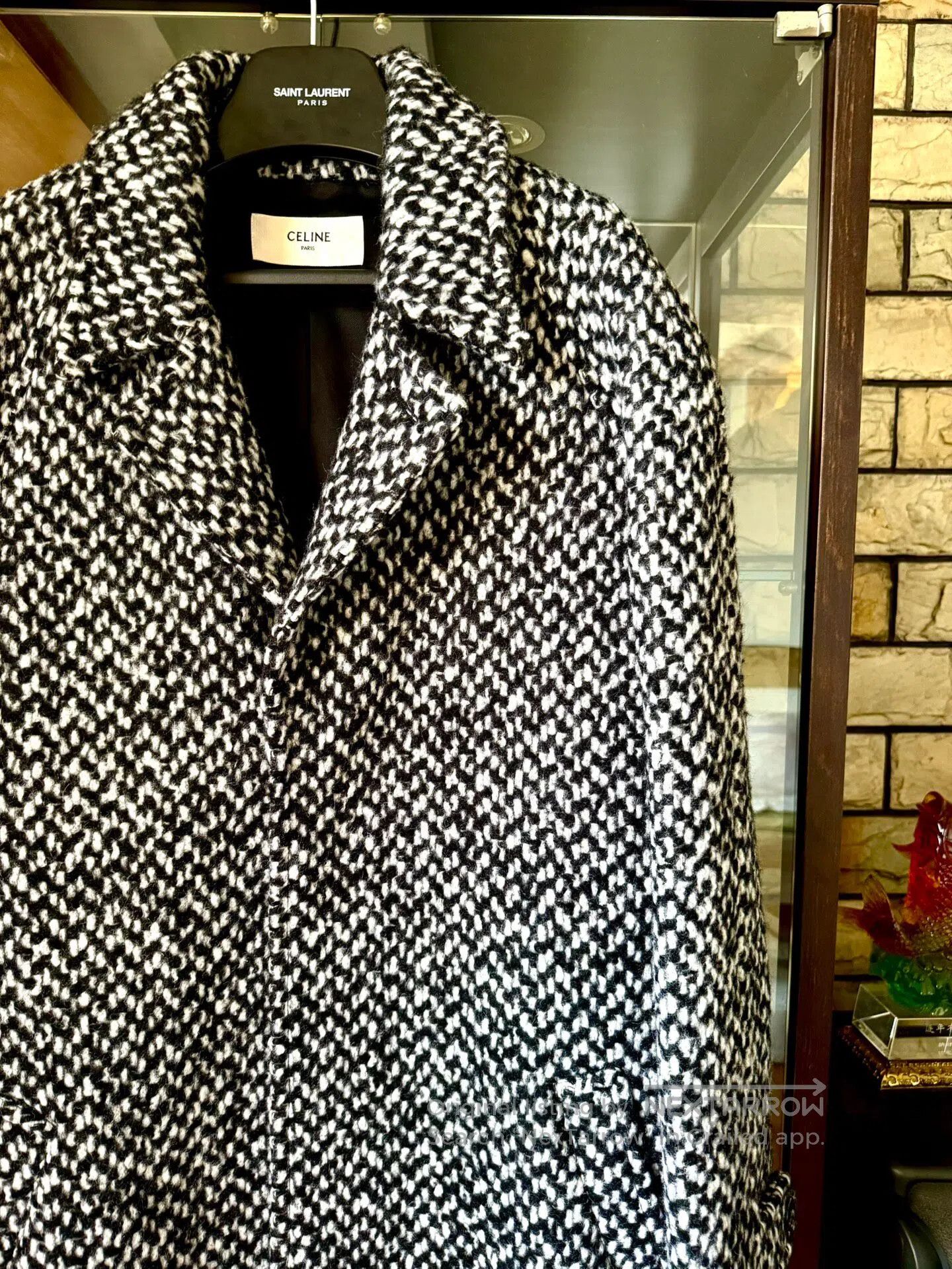 Celine CELINE Snowflake Lapel Overcoat| Size US L / EU 52-54 / 3 - 2 Thumbnail
