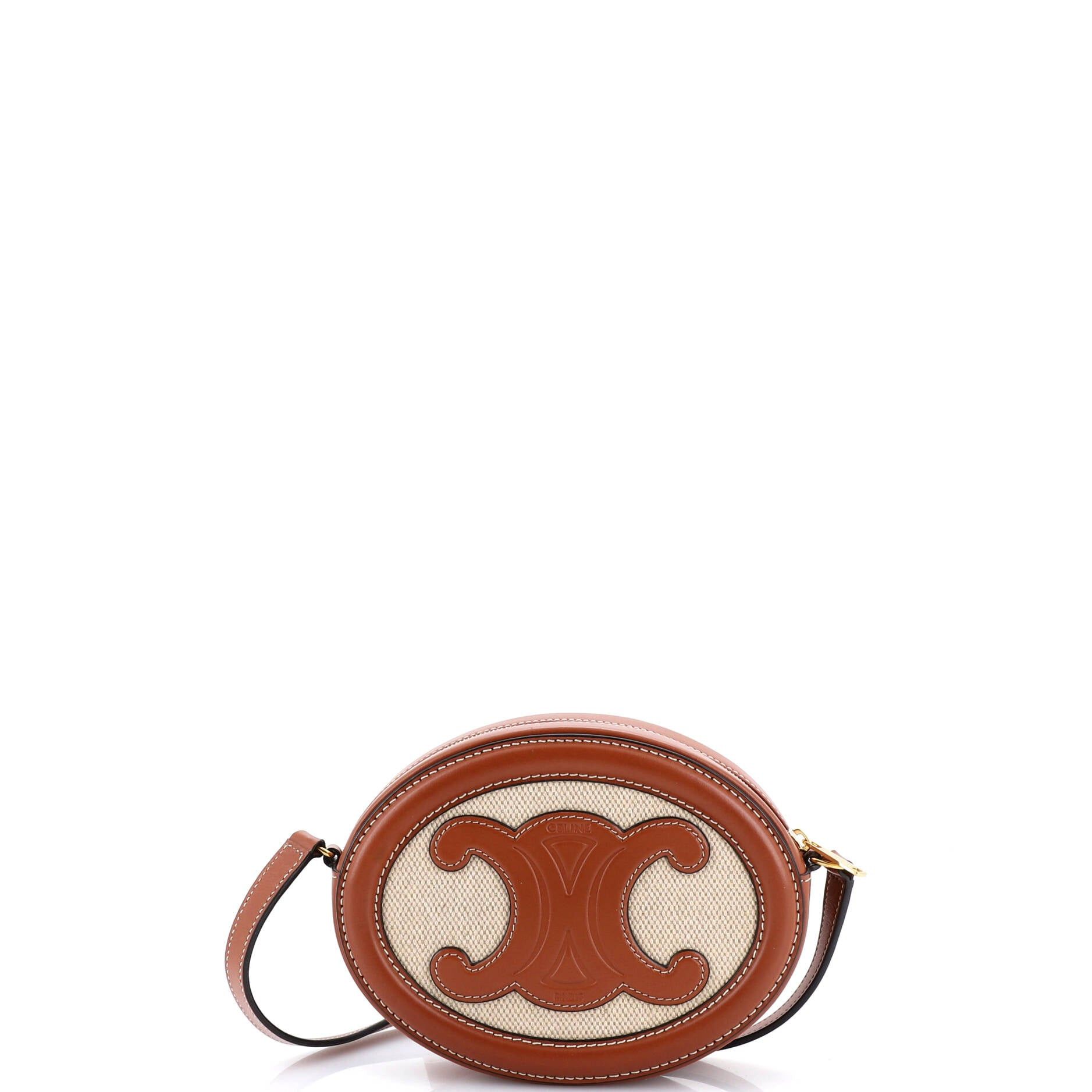 Celine Triomphe Oval Crossbody Bag Size ONE SIZE - 1 Thumbnail