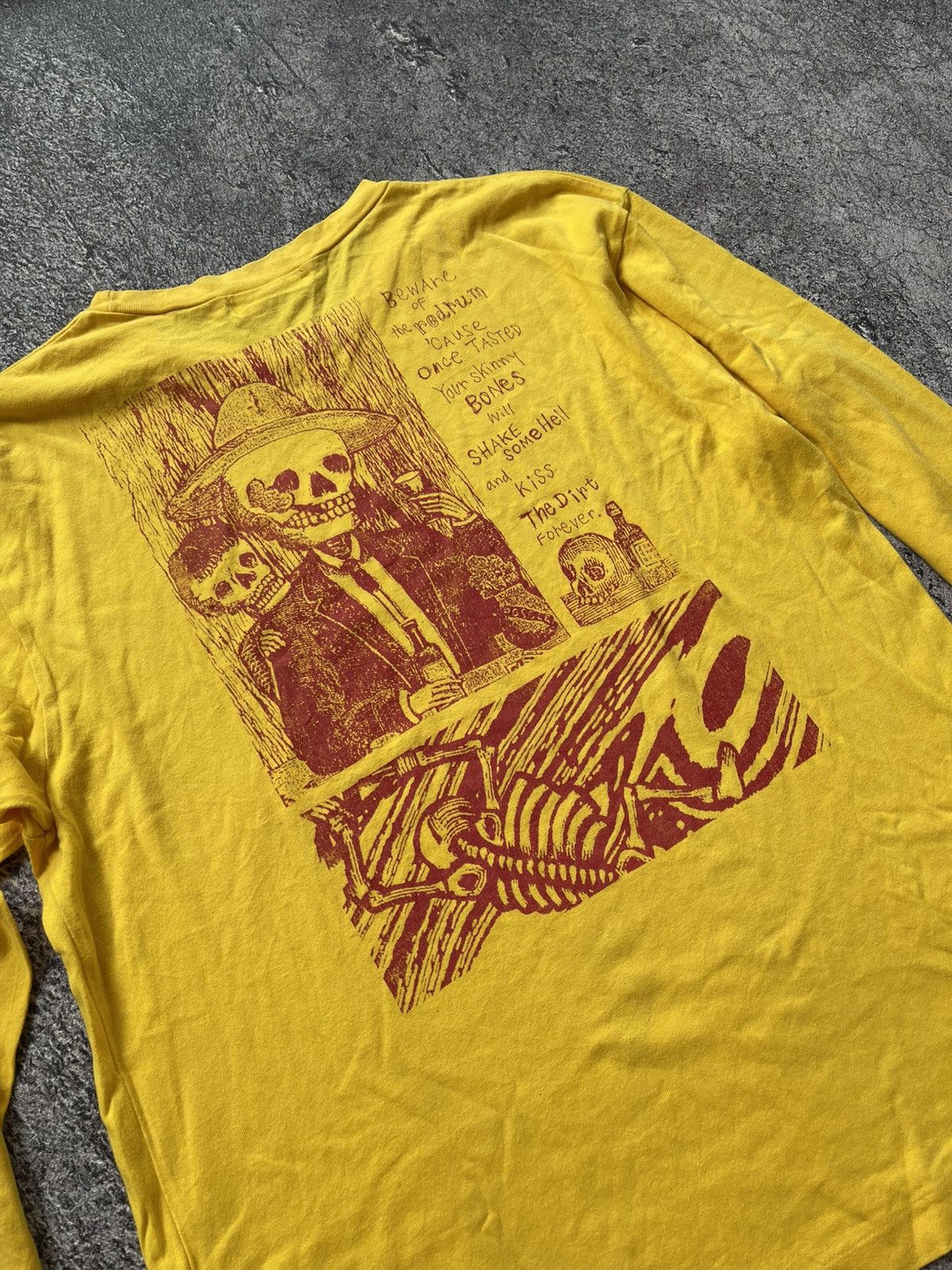 Hysteric Glamour VINTAGE HYSTERIC GLAMOUR SKULL COMICS LONGSLEEVE Size US M / EU 48-50 / 2 - 2 Thumbnail