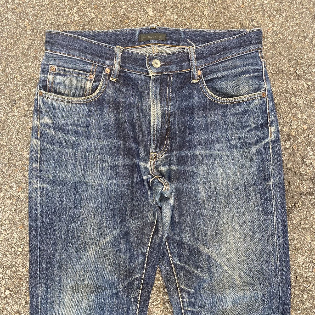 Japanese Brand × Vintage Japanese Denim Distressed Faded Jeans Pants Size US 31 - 3 Thumbnail