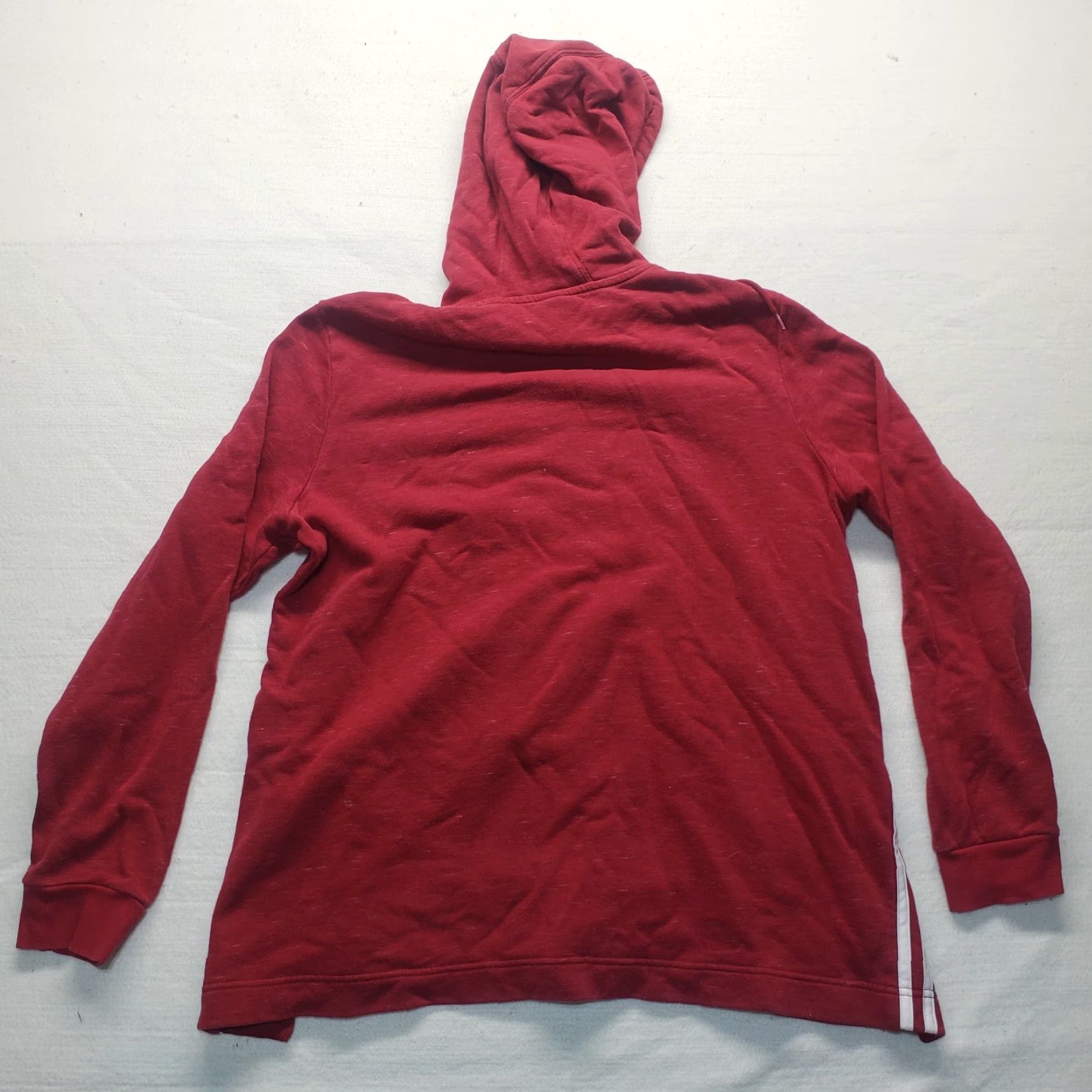 Adidas Adidas Hooded Jacket Women L Red Sweatshirt Logo Long Sleeve Large Size L / US 10 / IT 46 - 7 Thumbnail