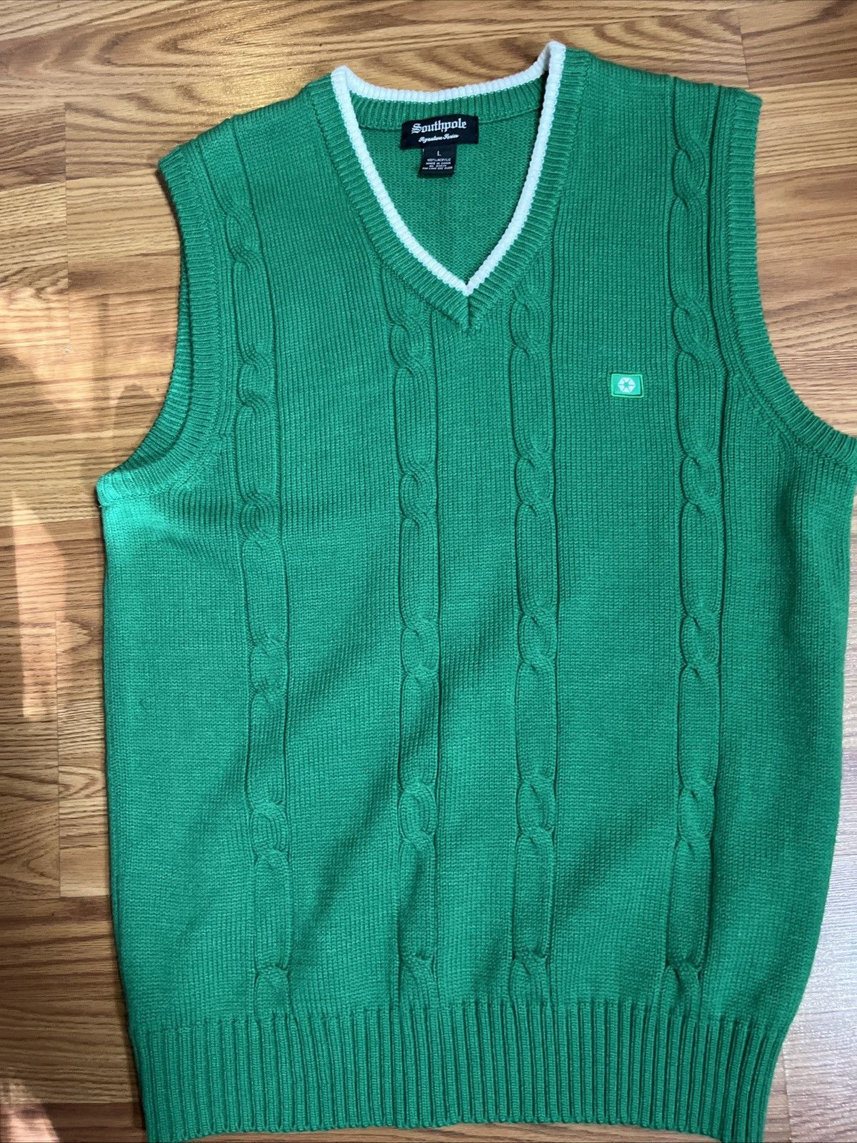 Southpole South pole green wool cedt Size US L / EU 52-54 / 3 - 1 Thumbnail