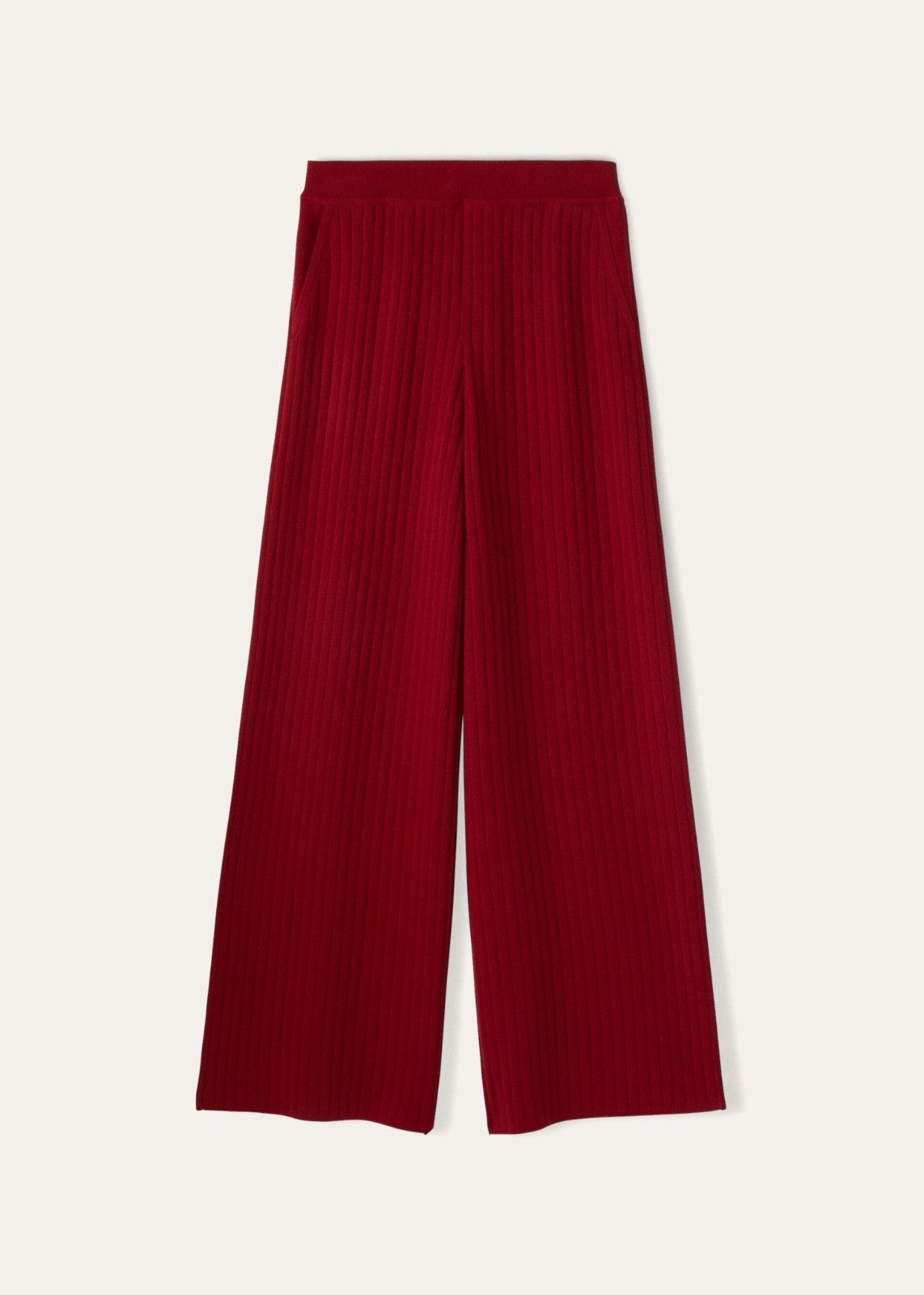 Loro Piana o1srvl11e0824 Maras Cashmere Regular Trouser in Red Size 26" / US 2 / IT 38 - 1 Thumbnail