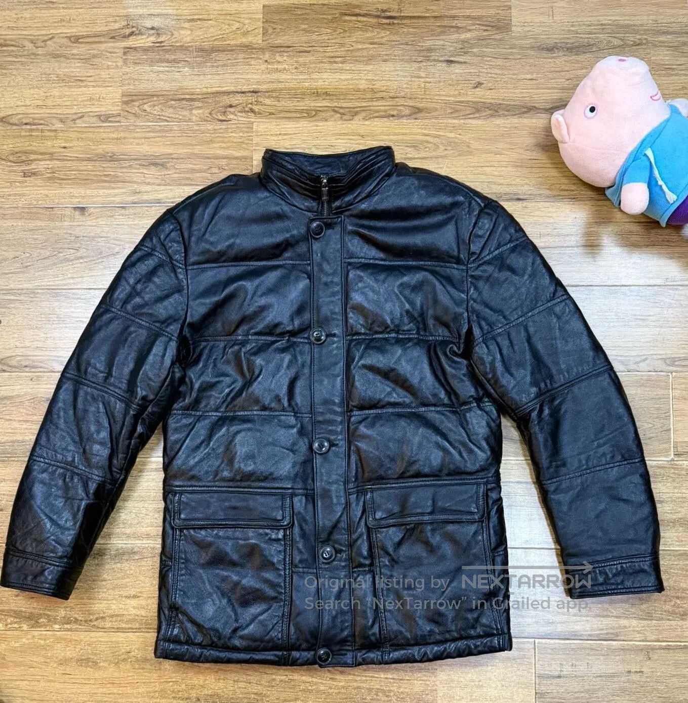 Ermenegildo Zegna Zegna Sport Men's Leather Jacket. Size US M / EU 48-50 / 2 - 1 Thumbnail