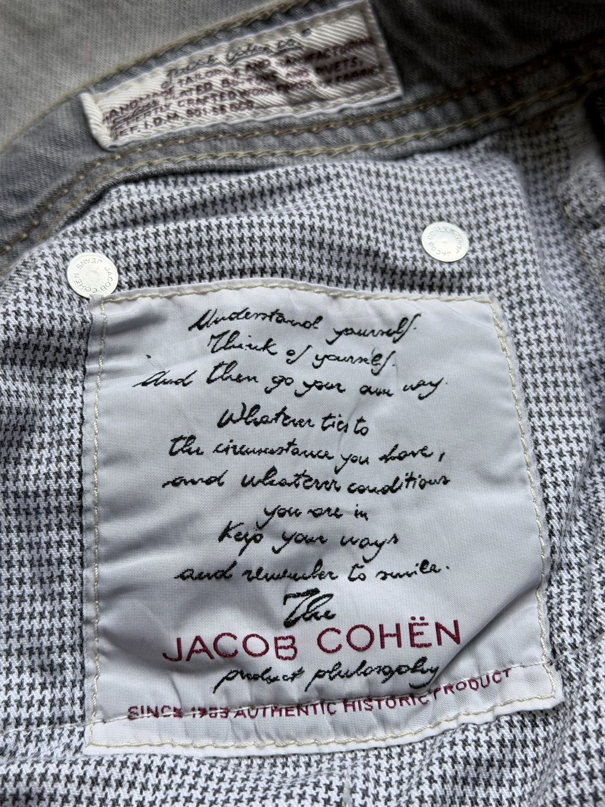Jacob Cohen Jacob Cohen Type 620 Denim Jeans Size US 35 - 13 Thumbnail