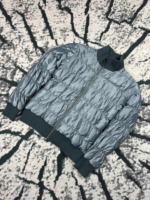 The North Face The North Face Nuptse 600 L Silver TNF Gray Down Jacket Size L / US 10 / IT 46 - 2 Thumbnail