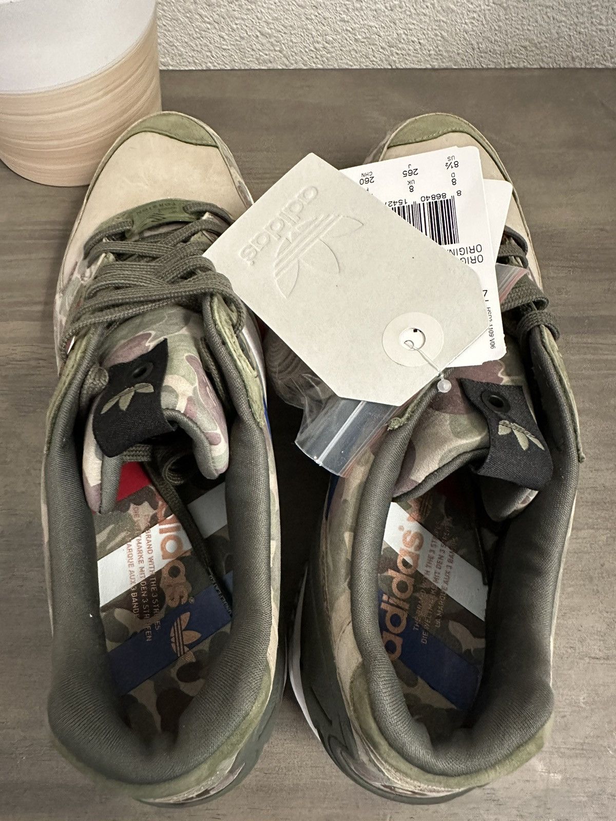 ？？？ Bape x Undftd Adidas Zx 5000 Camo 8.5