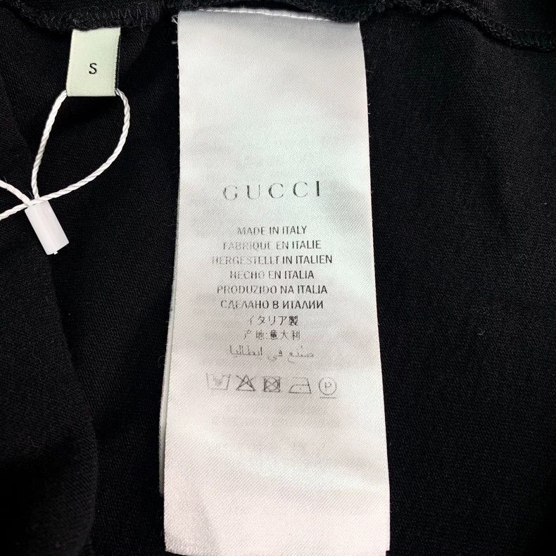 Gucci GucciBlack tiger head embroidered cotton round-neck long-sl Size US S / EU 44-46 / 1 - 7 Thumbnail