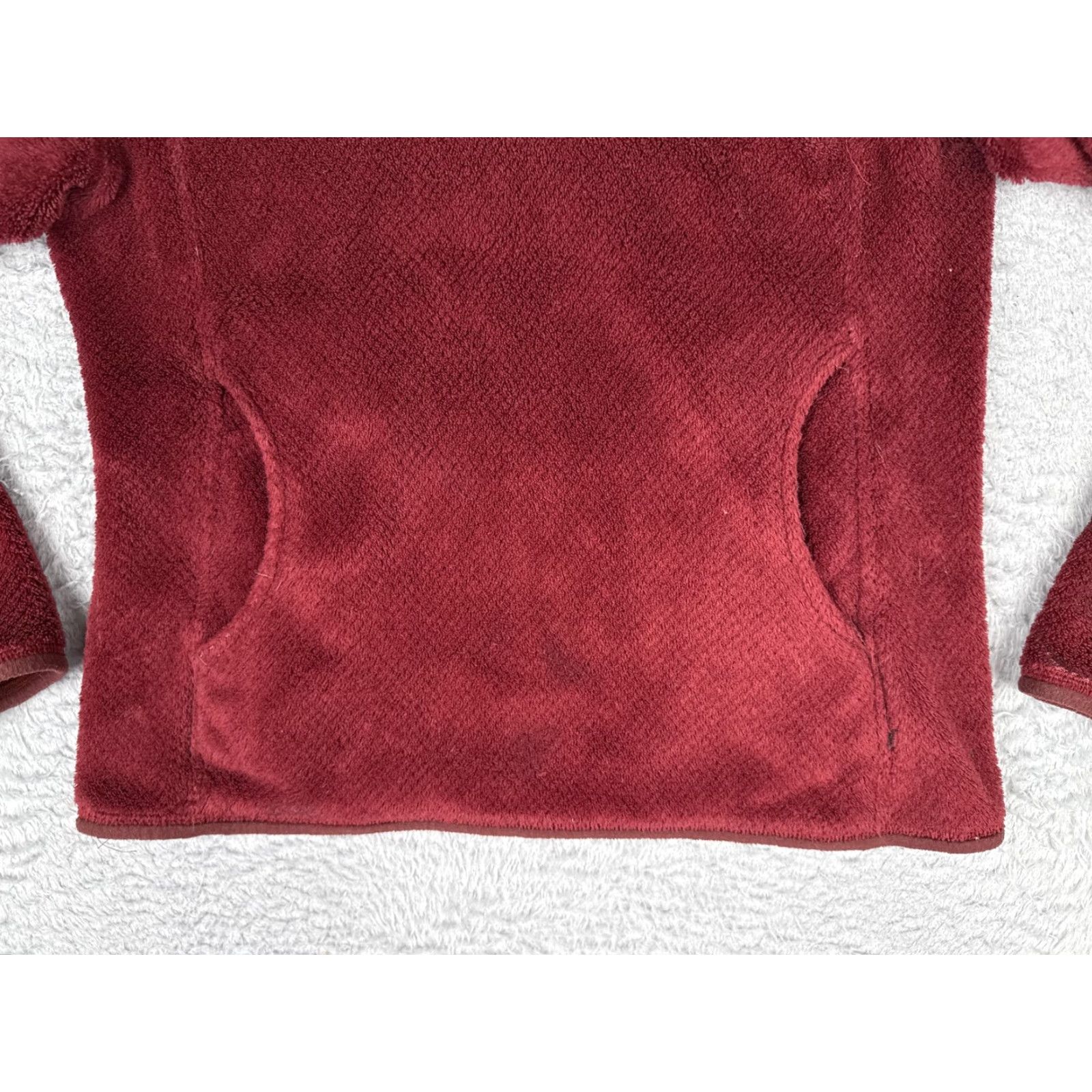 Patagonia Patagonia Jacket Womens Medium Red Fleece Snap Pullover Pockets Outdoor Hiking Size M / US 6-8 / IT 42-44 - 5 Thumbnail