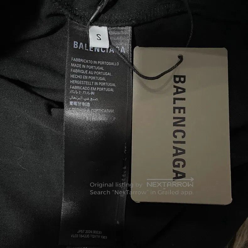 Balenciaga Balenciaga Letter printed short sleeve Size US S / EU 44-46 / 1 - 4 Thumbnail