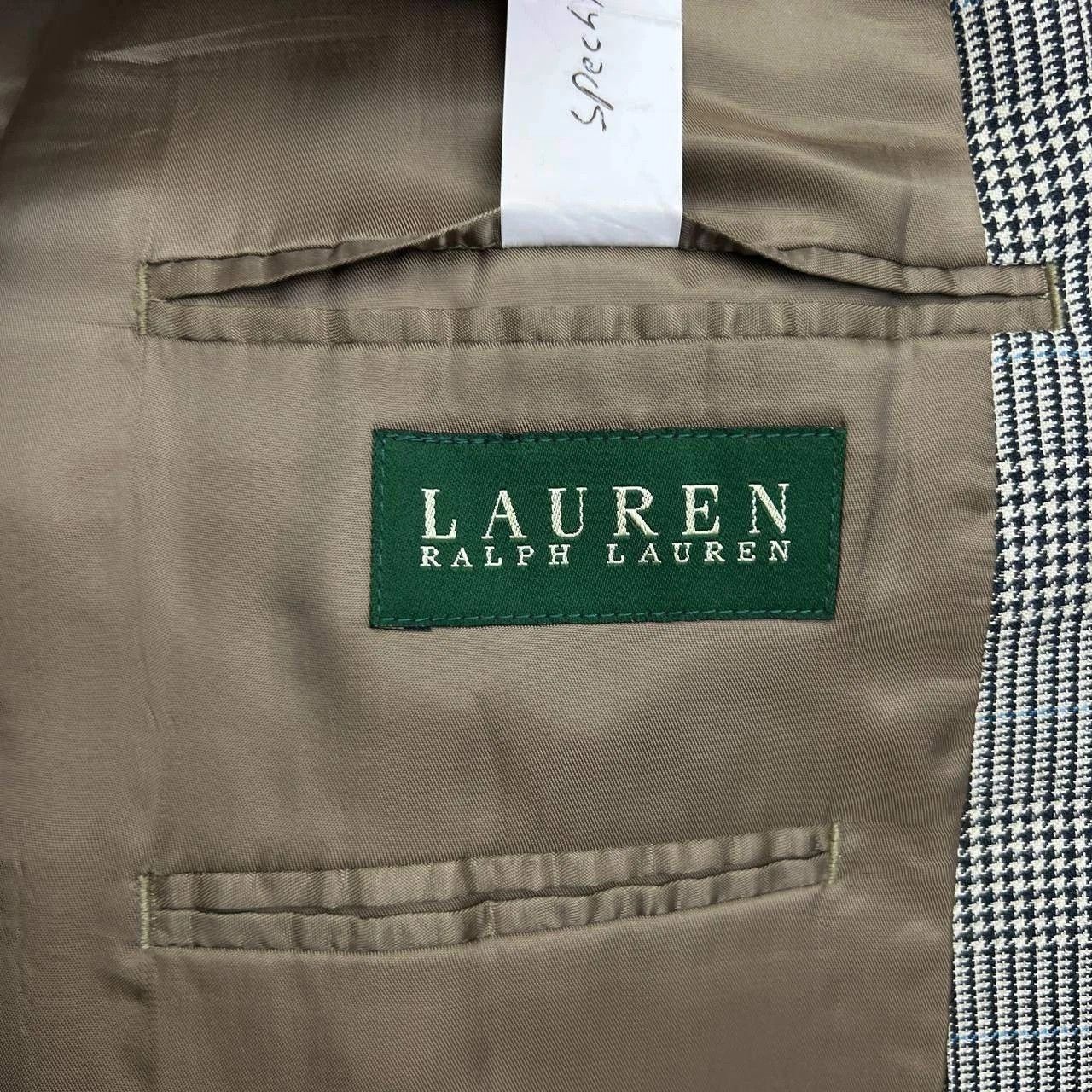 Lauren Ralph Lauren Lauren Ralph Lauren Blazer Men 48R Plaid 2 Button Silk Wool Size 48R - 8 Thumbnail