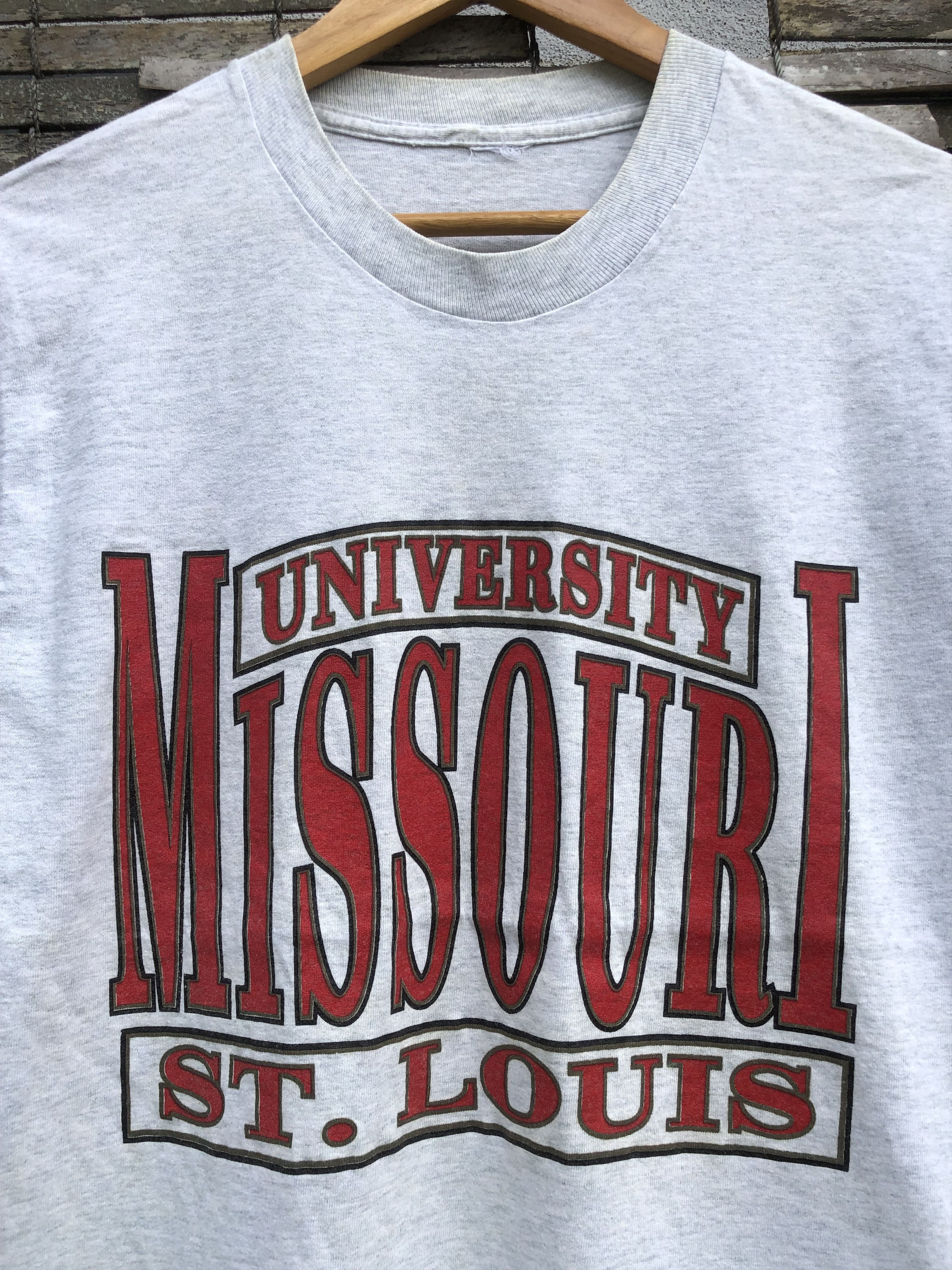 Vintage Vintage University Missouri St. Louis Tee Size US M / EU 48-50 / 2 - 2 Thumbnail