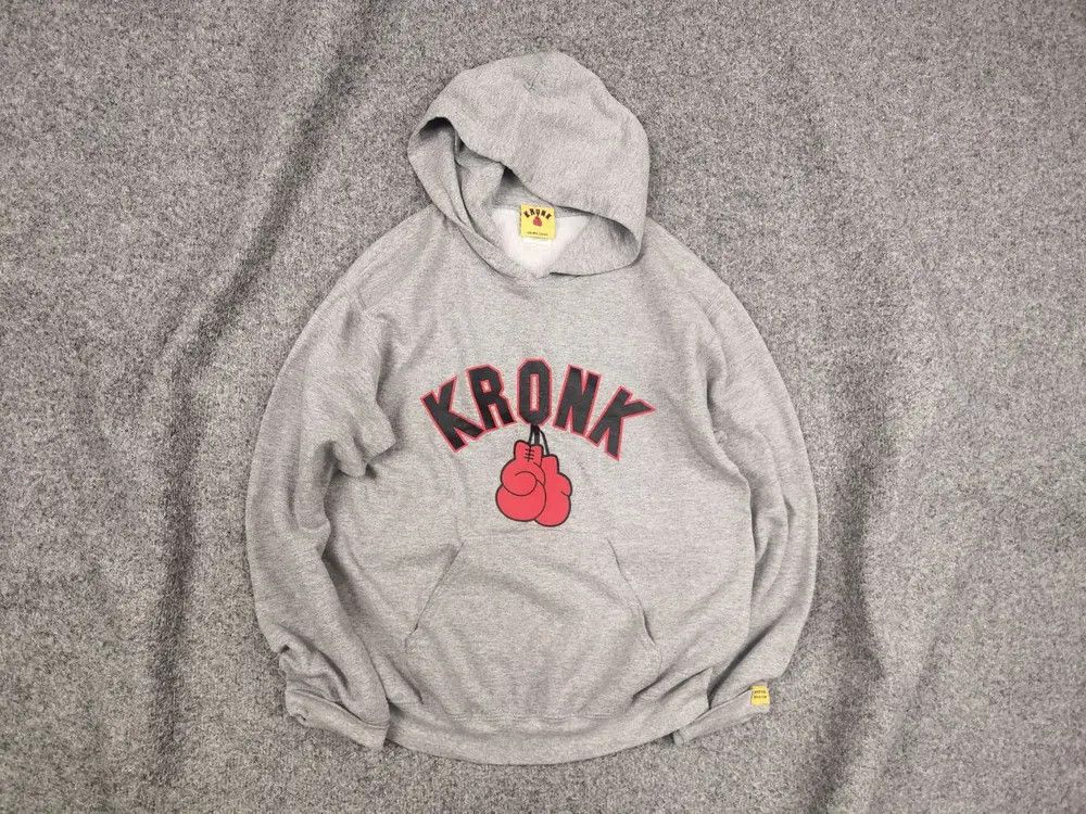 Kronk Vintage Detroit Boxing Club Gray Logo Hoodie