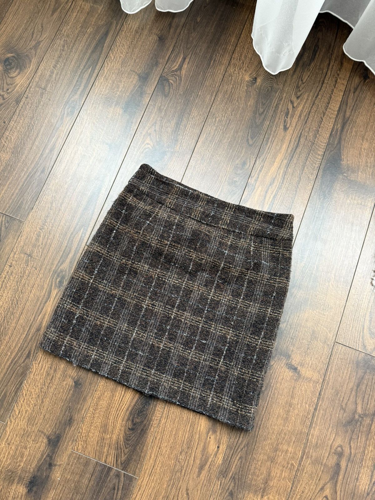 Dolce & Gabbana DOLCE & GABBANA Tweed mini skirt Size 30" / US 8 / IT 44 - 1 Thumbnail