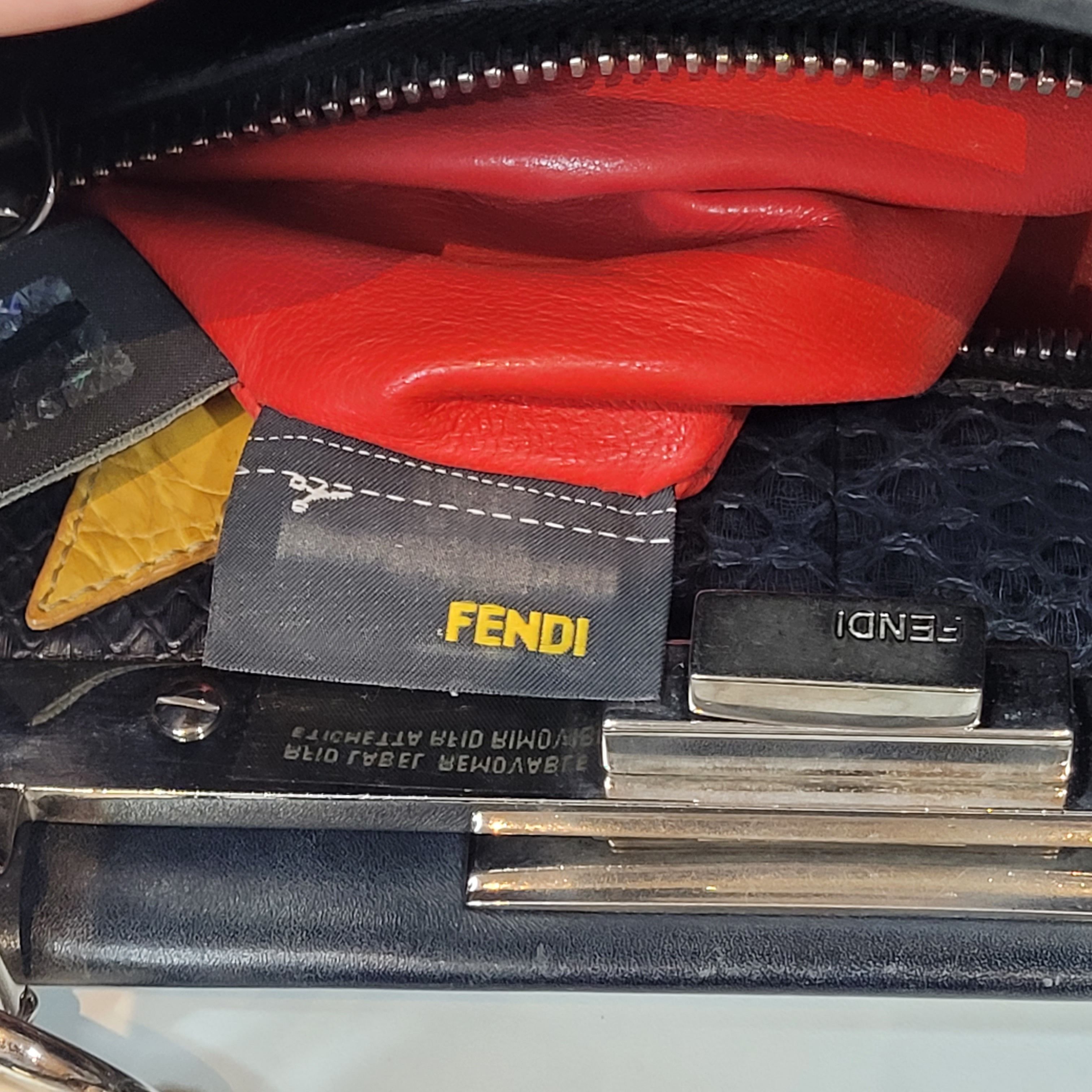 Fendi Fendi Peekaboo Monster Medium Bag Size ONE SIZE - 14 Thumbnail