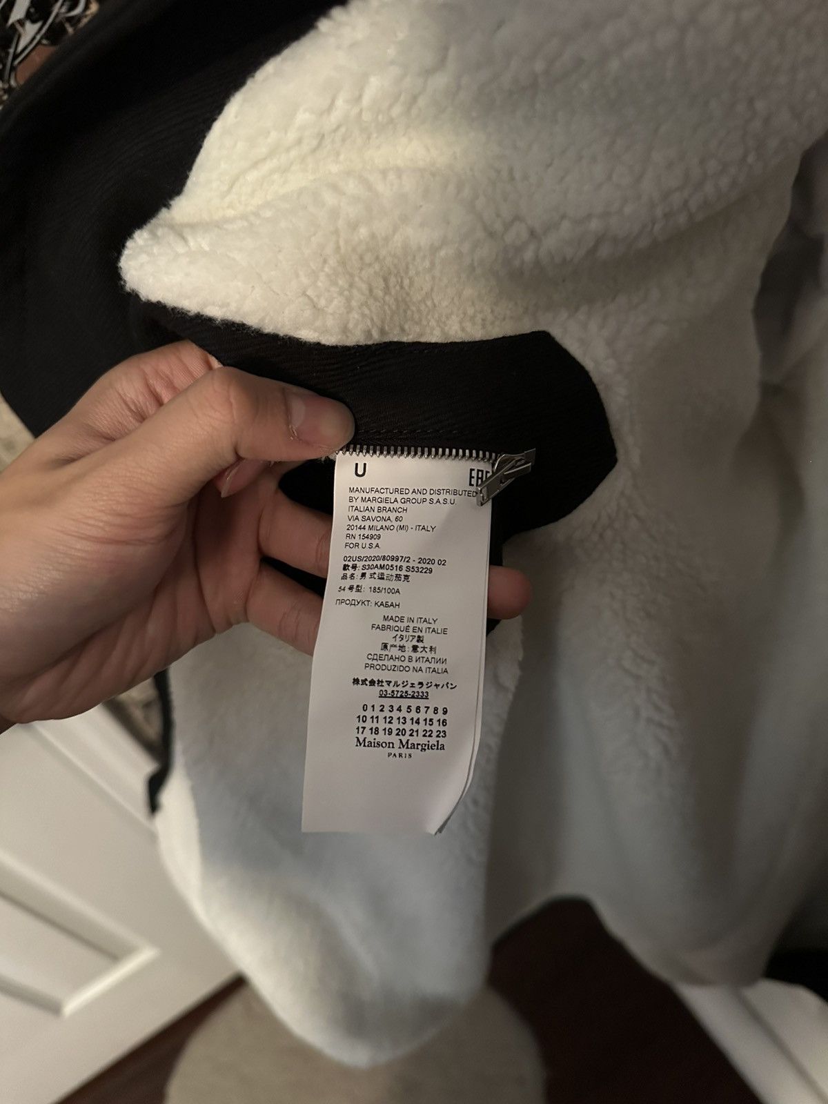 Maison Margiela Maison Marigela Wool Cotton Military Jacket Black Large Size US L / EU 52-54 / 3 - 16 Thumbnail
