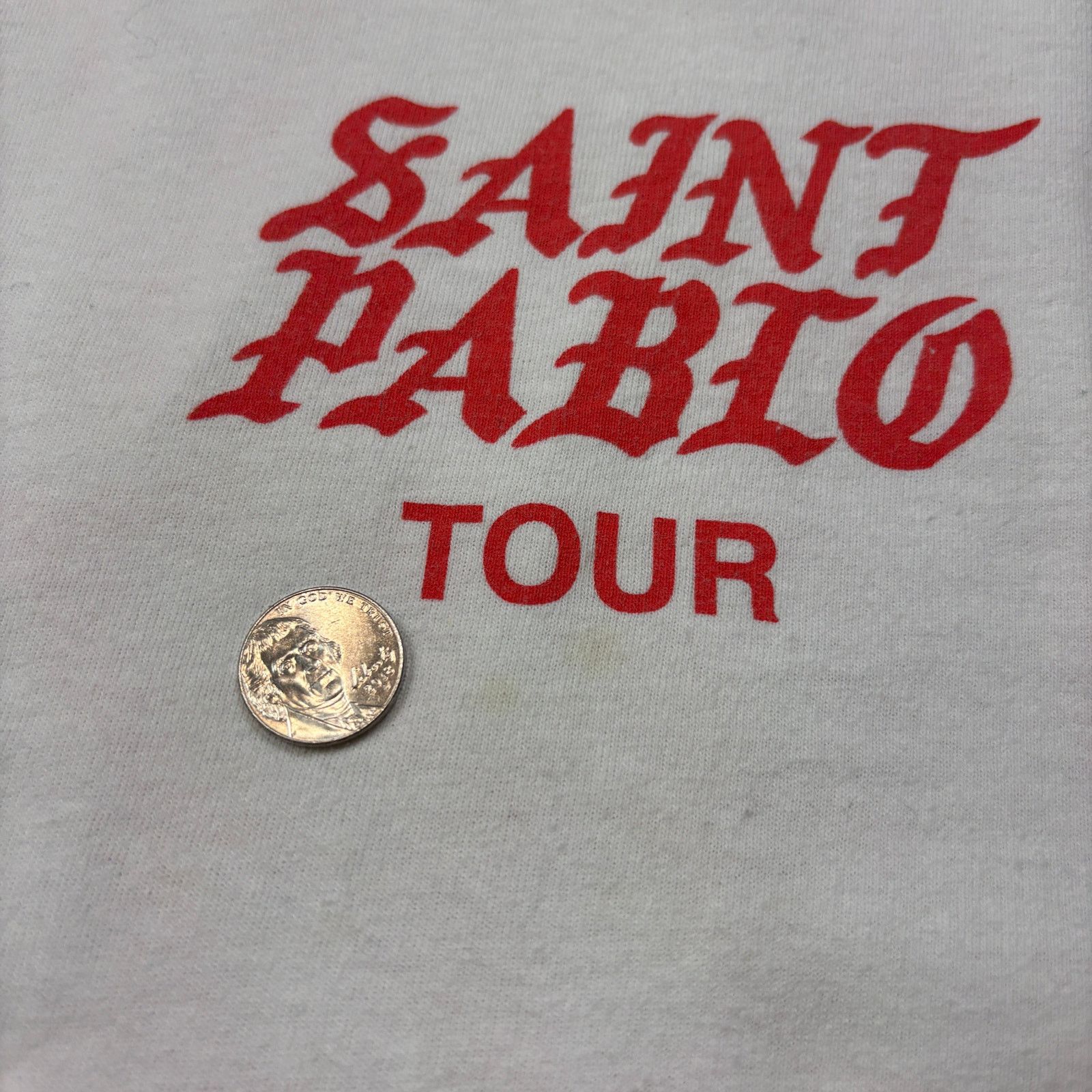 Band Tees × Gildan × Kanye West Kanye West Saint Pablo Tour 2016 Long Sleeve Shirt Men's M Size US M / EU 48-50 / 2 - 10 Thumbnail