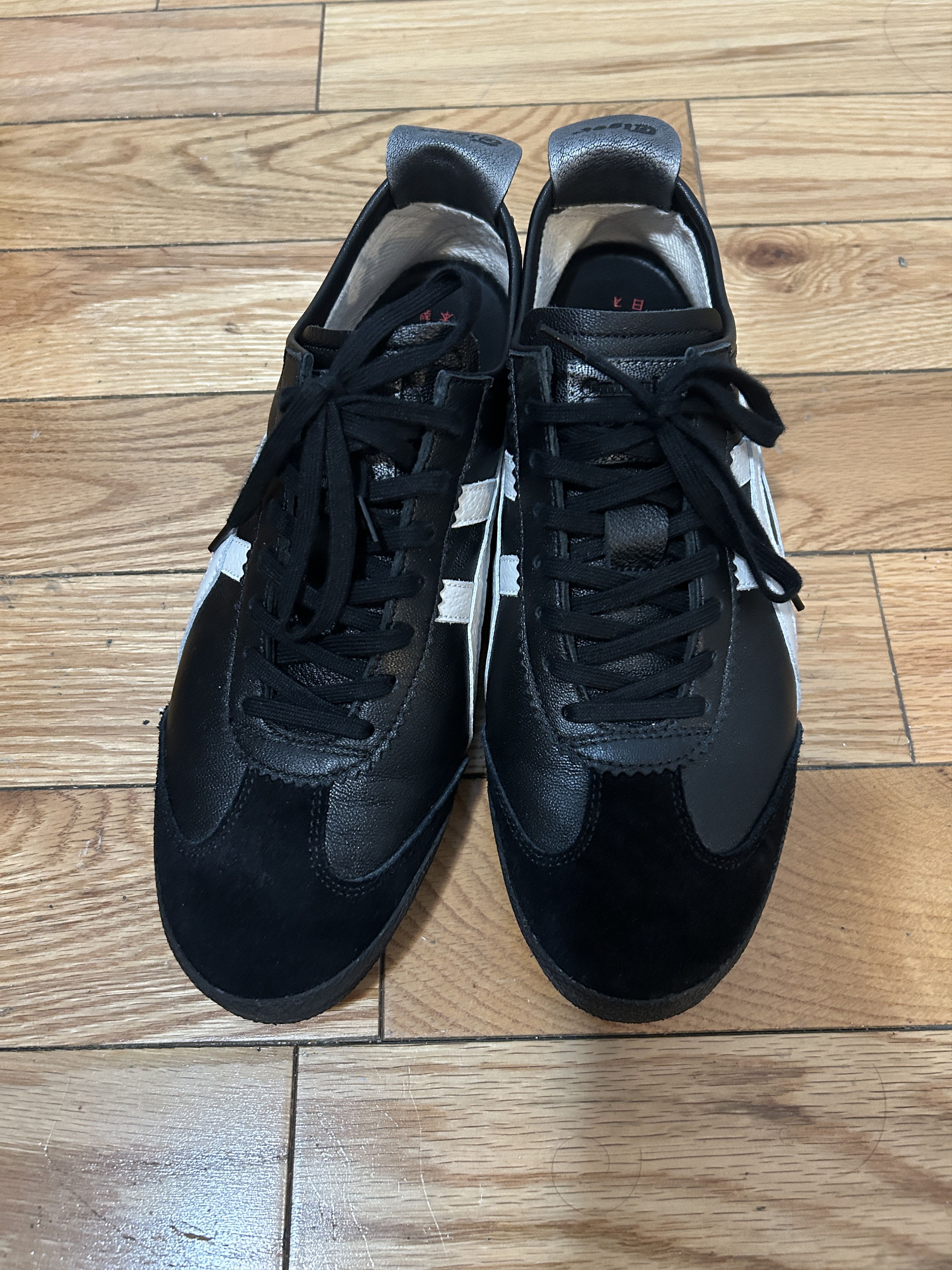Onitsuka Tiger Onitsuka Tiger Nippon Made Mexico 66 Black White Size US 8 / EU 41 - 2 Thumbnail