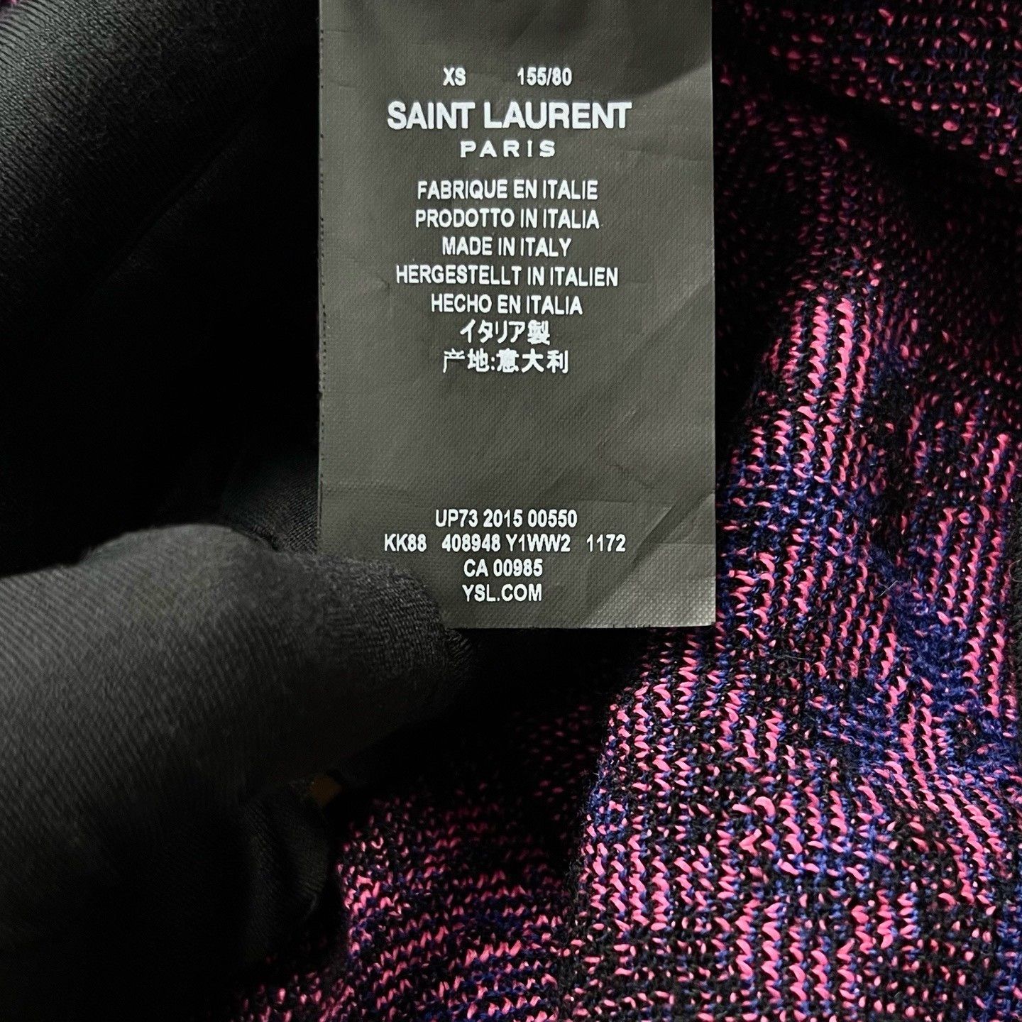 Saint Laurent Paris Saint Laurent SLP Floral Knit Cardigan Size US M / EU 48-50 / 2 - 5 Thumbnail