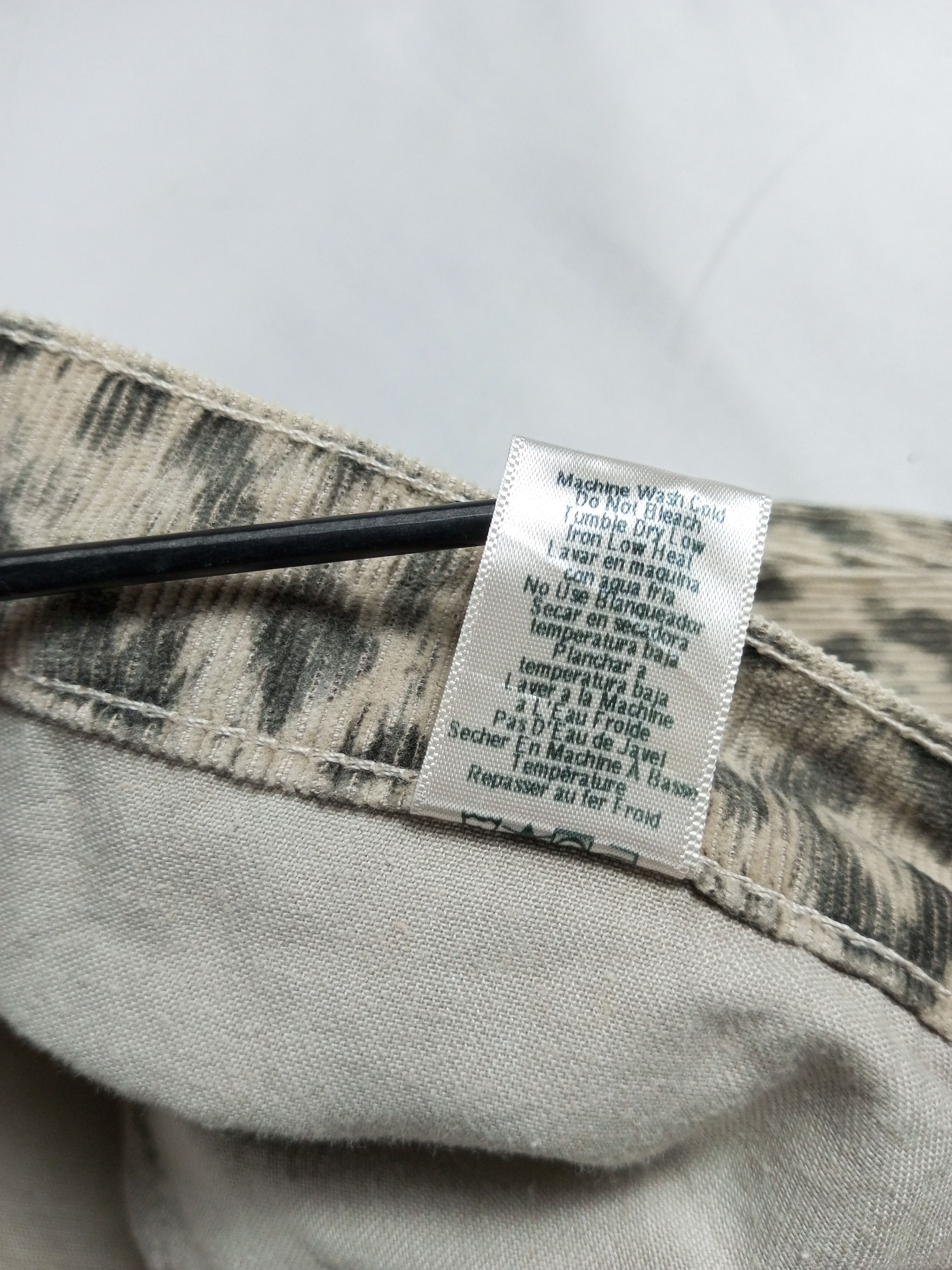Current/Elliot Current Elliott Corduroy Leopard print punk amiri style Size US 30 / EU 46 - 8 Thumbnail