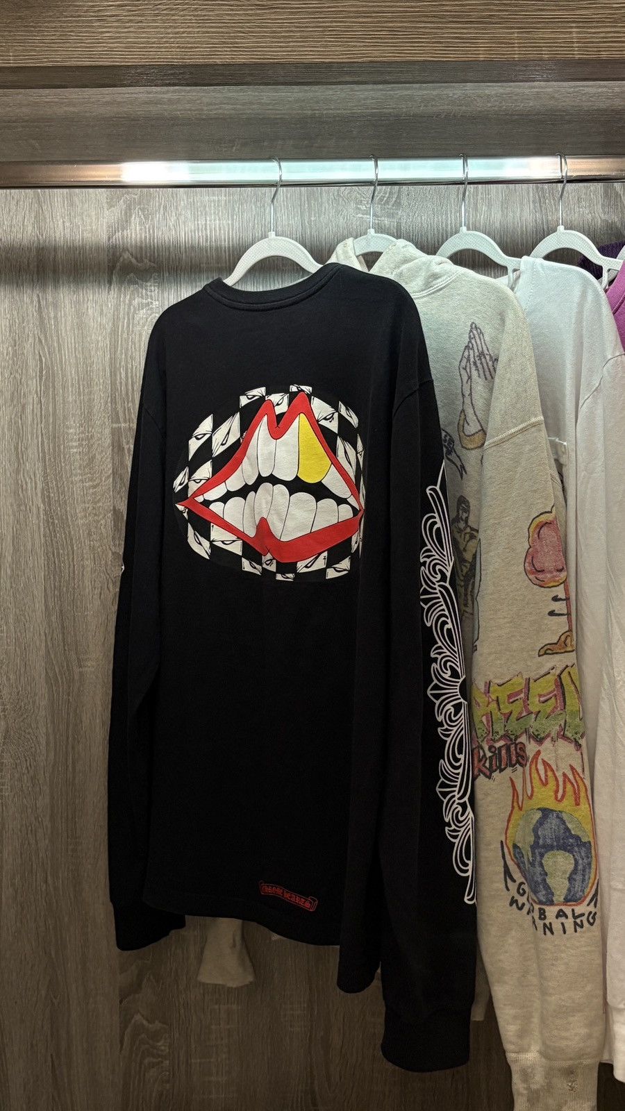 Chrome Hearts Chrome Hearts Long Sleeve Tee L Size US L / EU 52-54 / 3 - 2 Thumbnail