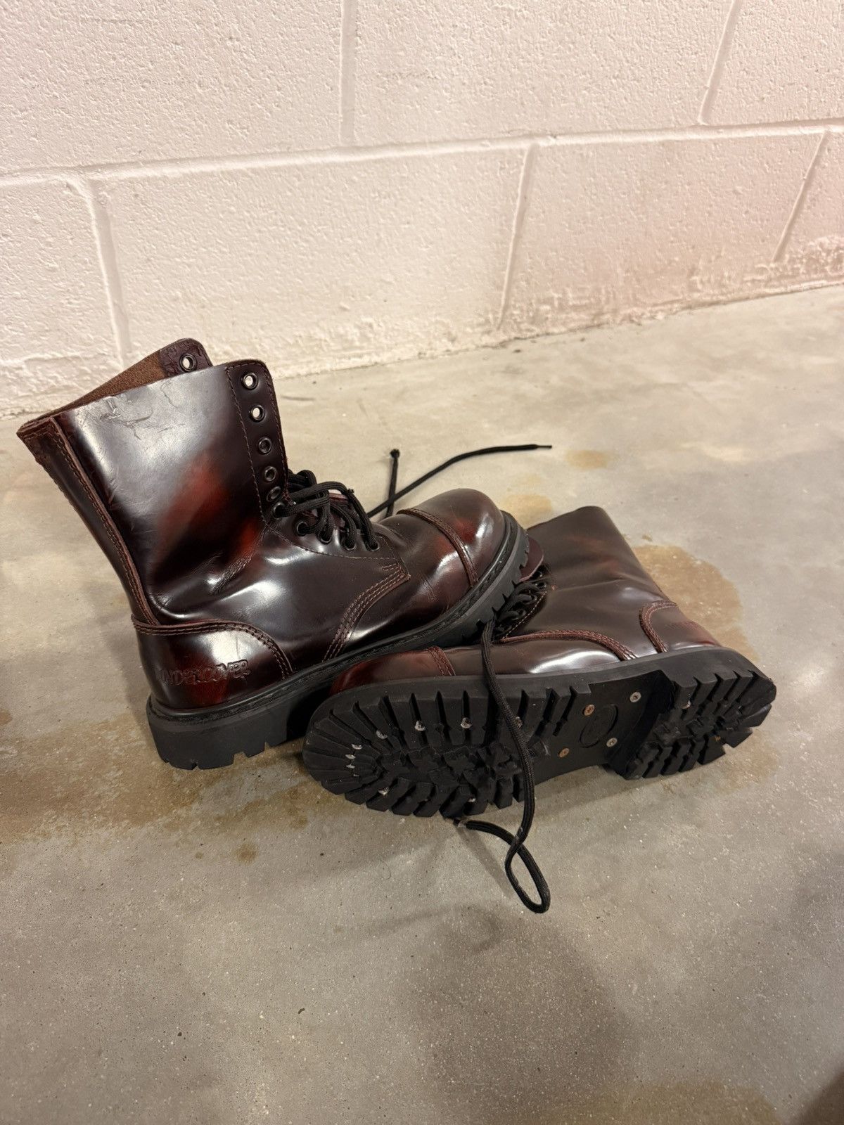Undercover undercover steel toe boots rare find Size US 8 / EU 41 - 2 Thumbnail
